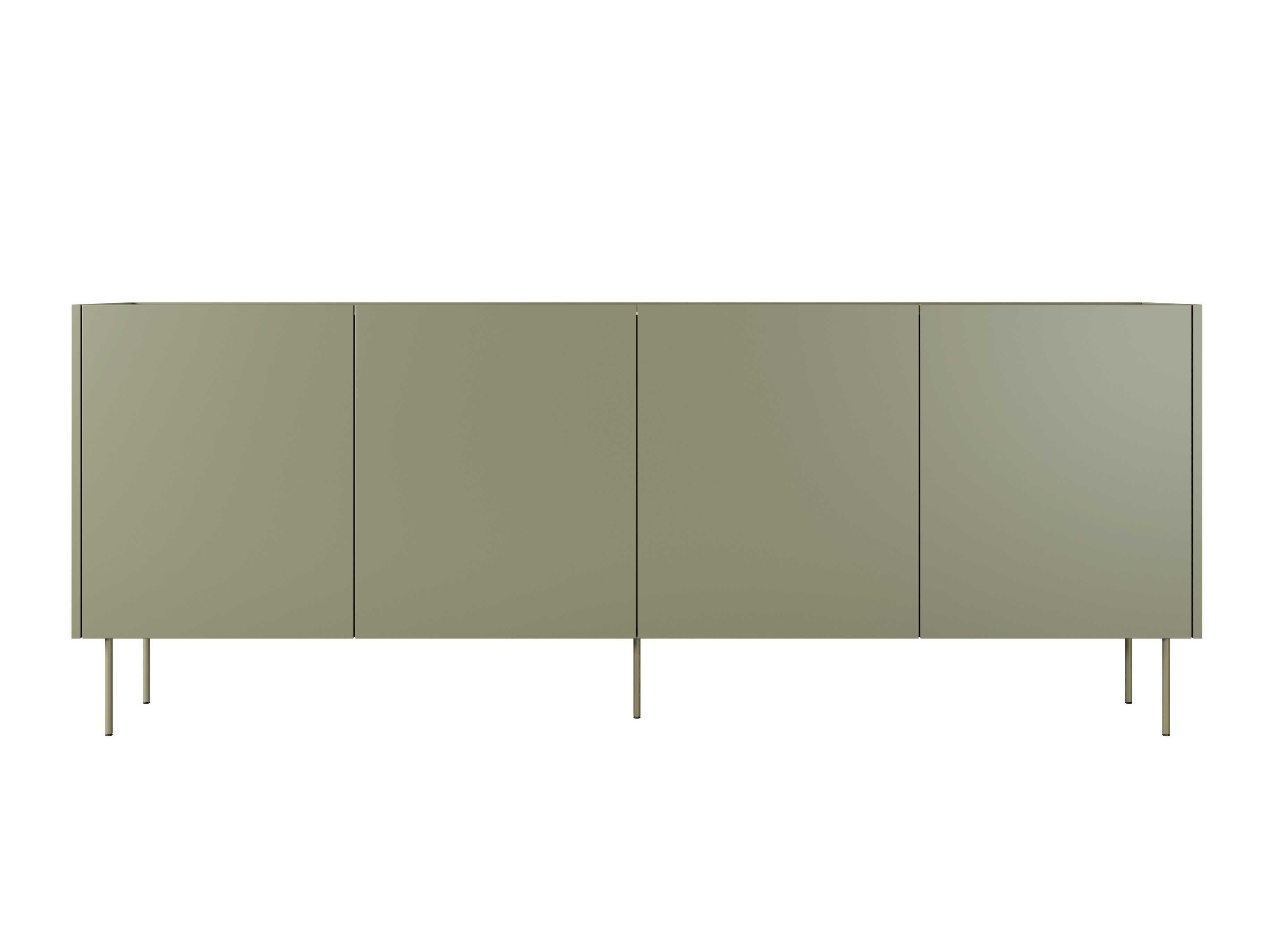 Skapis Tivdala 105 (Ozols + Matēts zaļš)