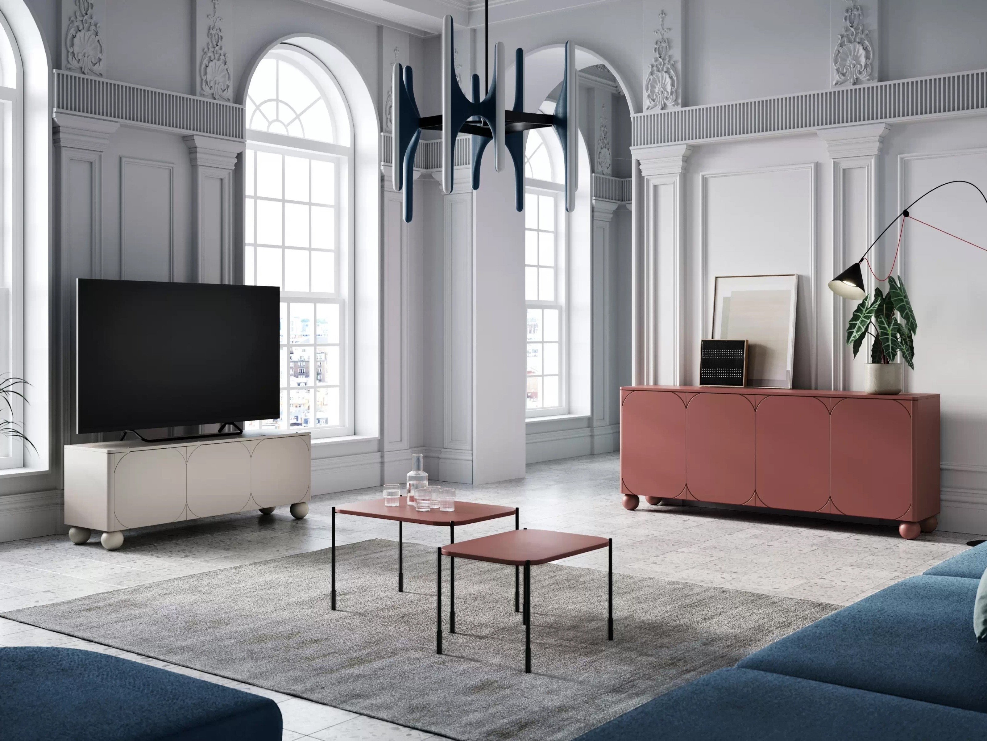 Skapis Vencali 100 (Bordo)