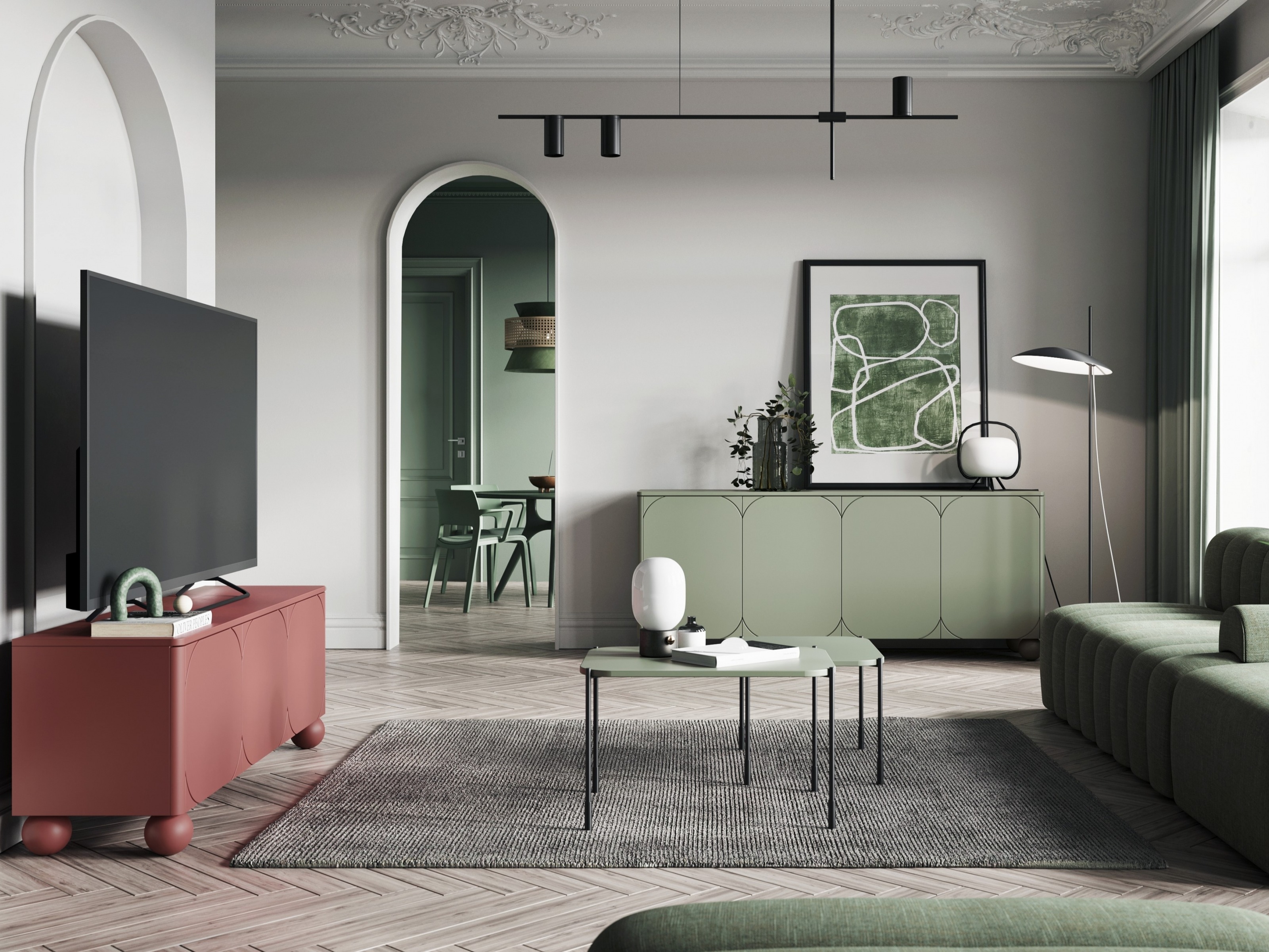 Skapis Vencali 100 (Haki)