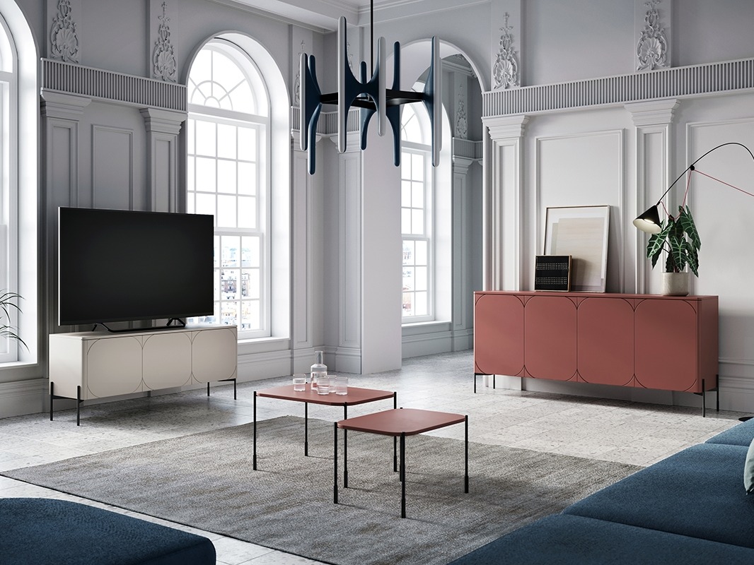 Журнальный столик Veselbi 109 (Бордо)