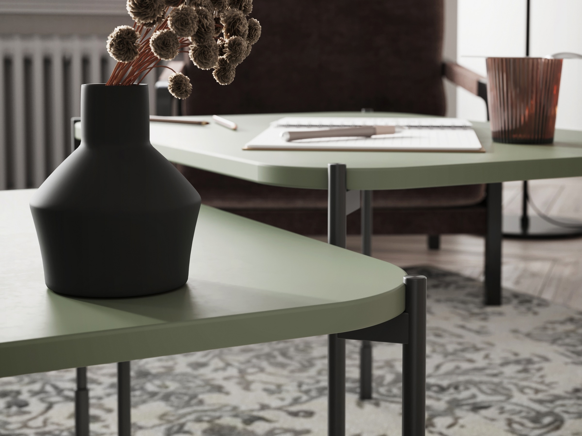 Журнальный столик Veselbi 109 (Хаки)