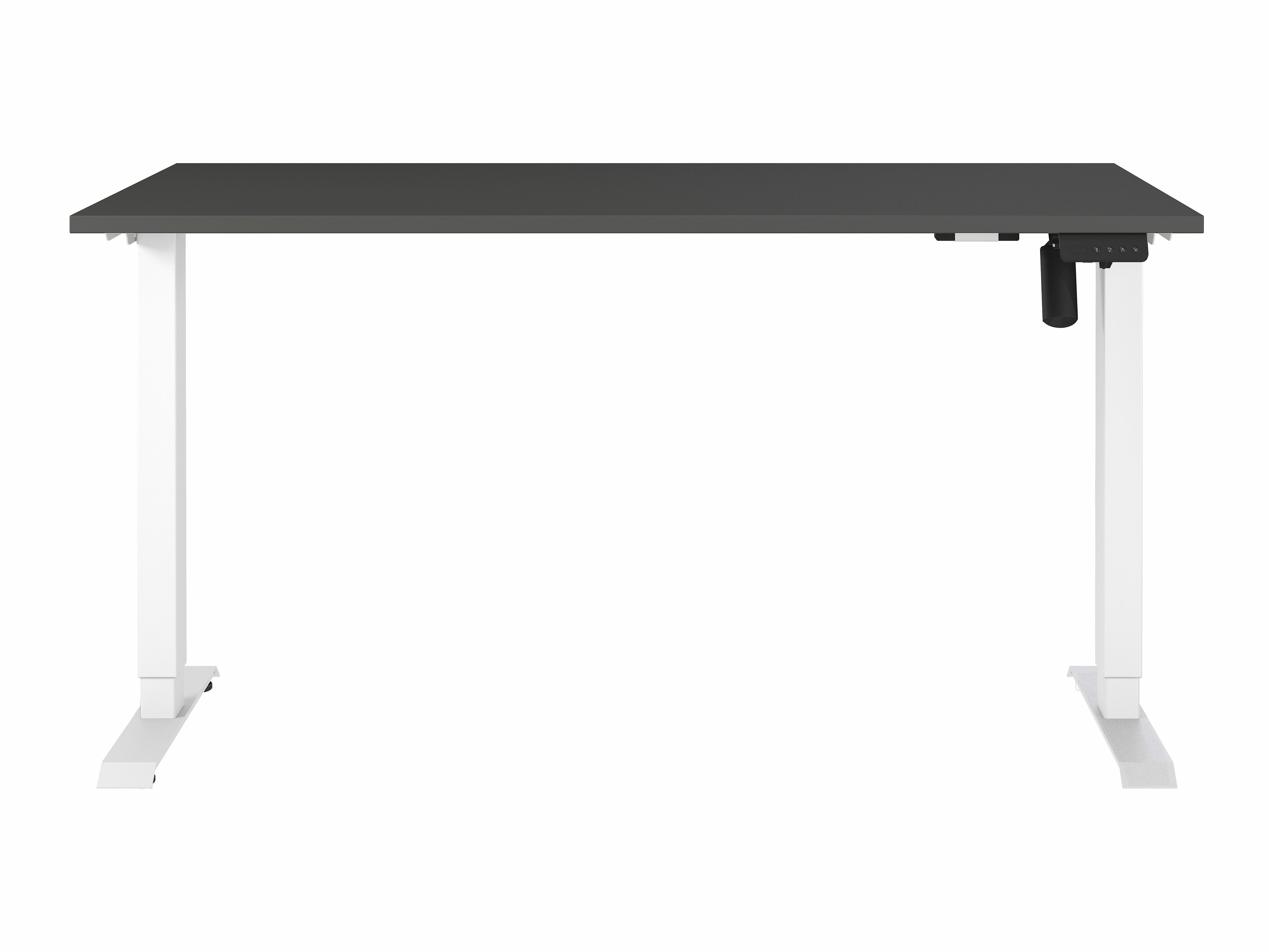 Рабочий стол с регулируемой высотой Lartesi 116 (Графит + Белый)