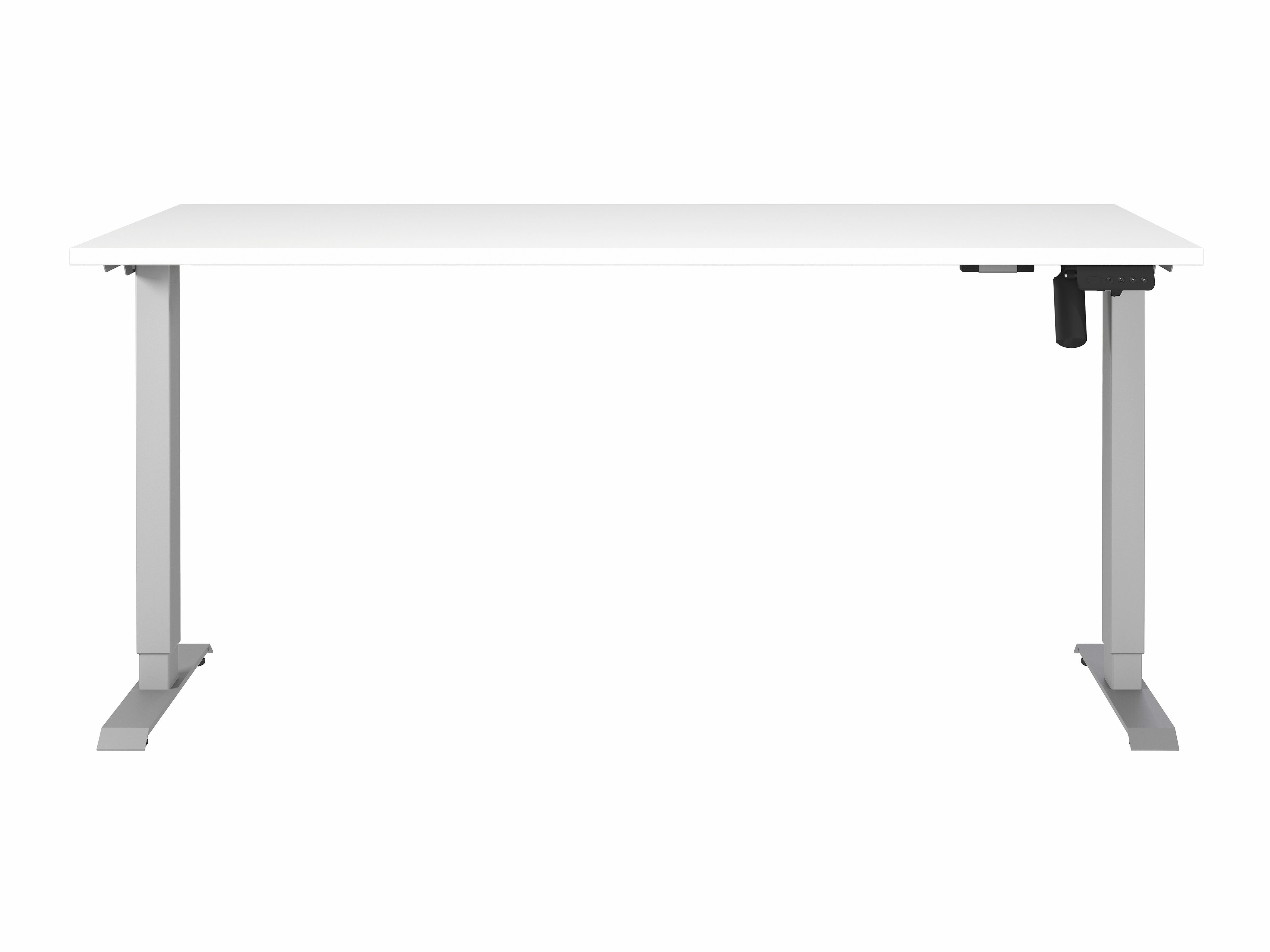 Rakstāmgalds ar regulējamu augstumu Lartesi 117 (Balts + Sudraba)