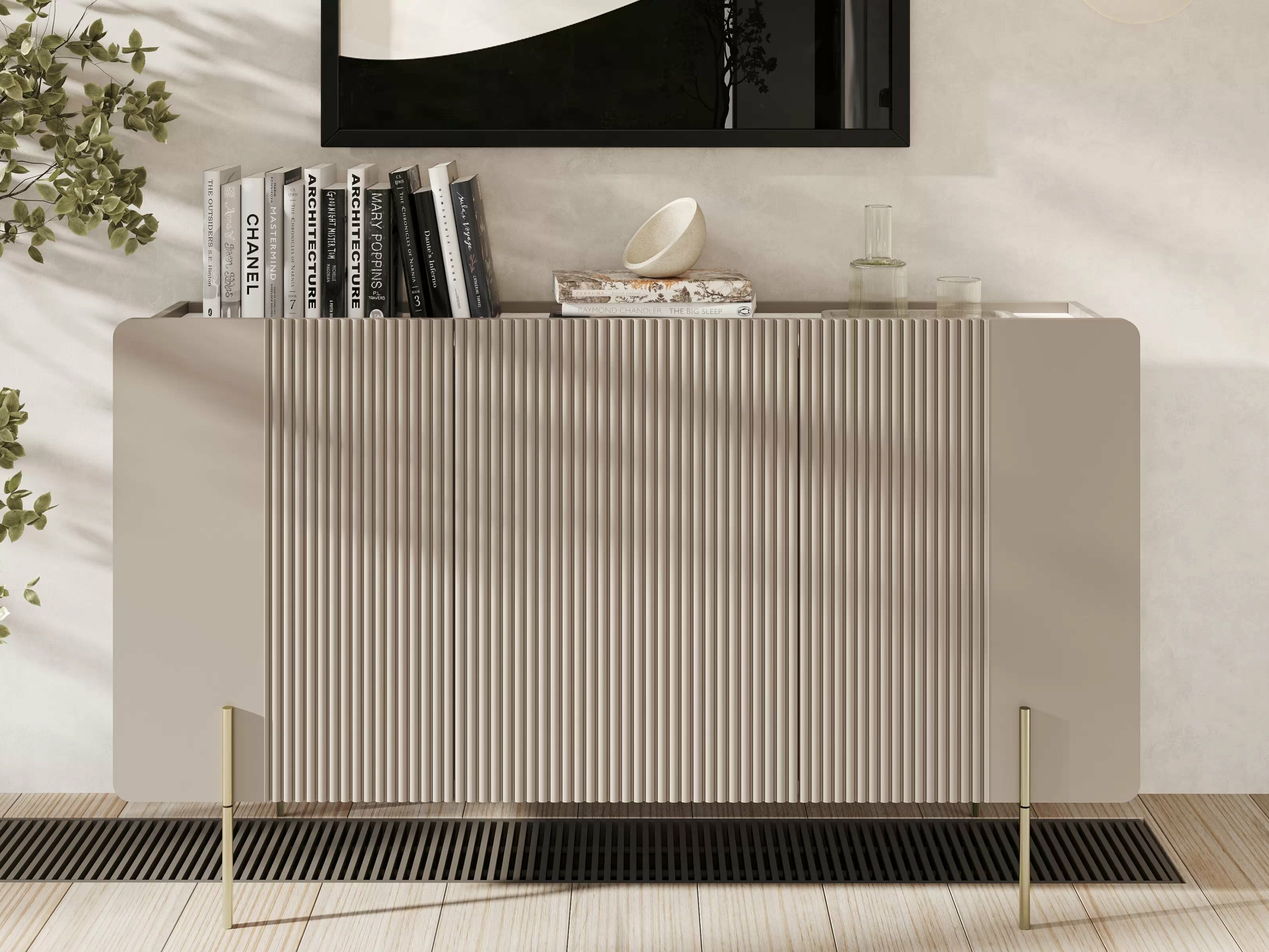 Шкафчик Etrvero 101 (Кашемир + Белый мрамор)