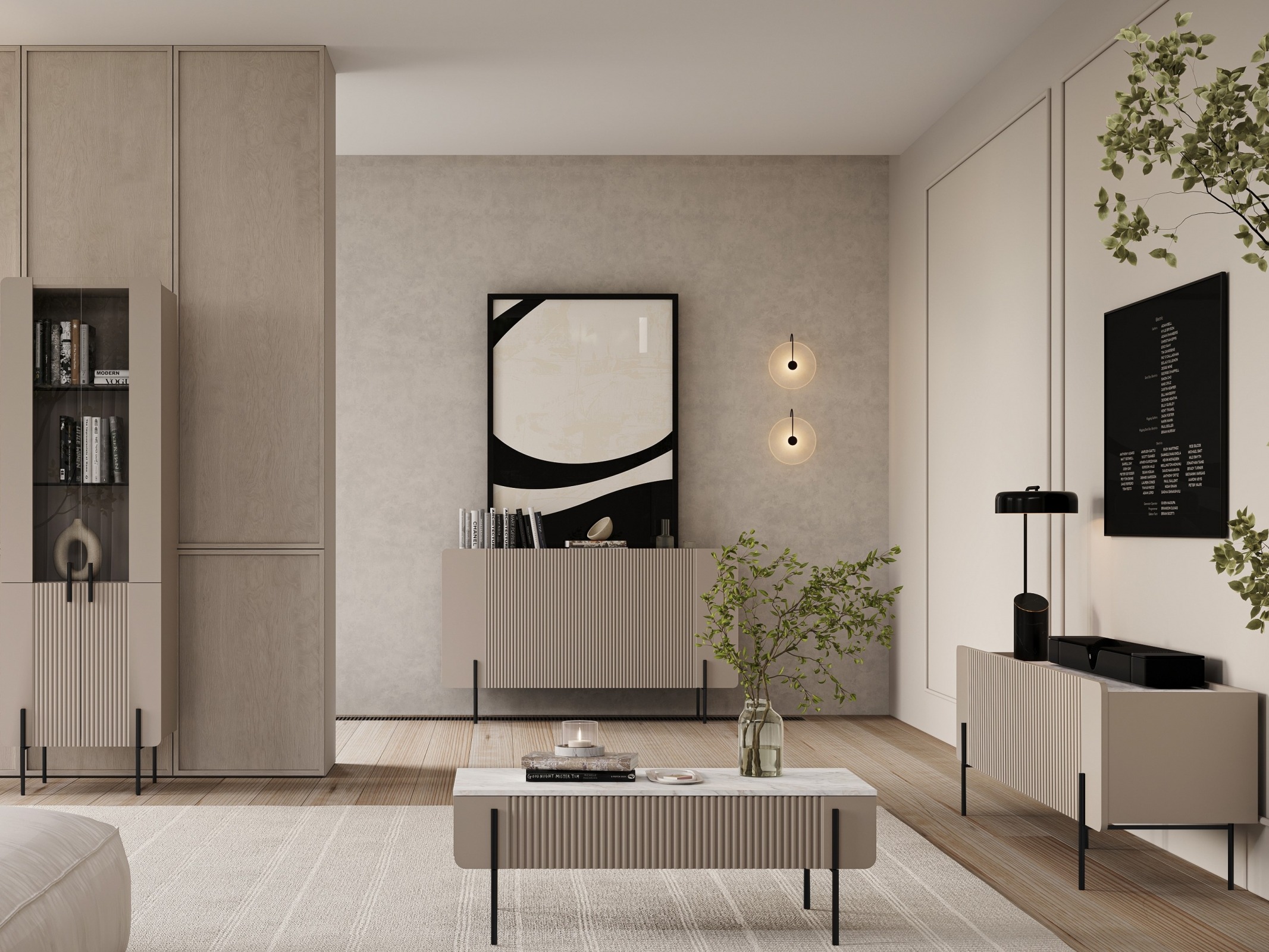 Шкафчик Etrvero 101 (Кашемир + Белый мрамор)