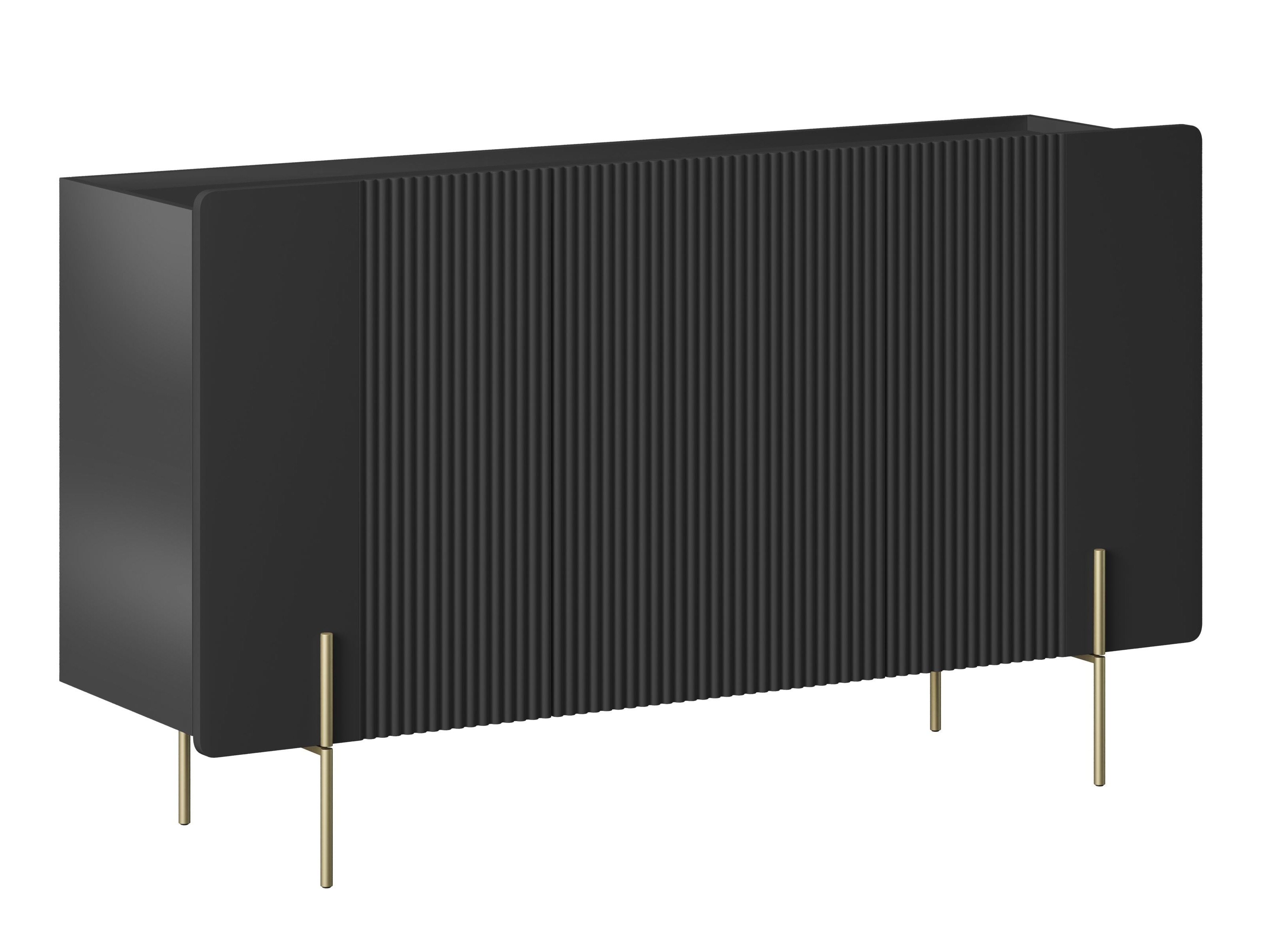 Skapis Etrvero 101 (Melns)