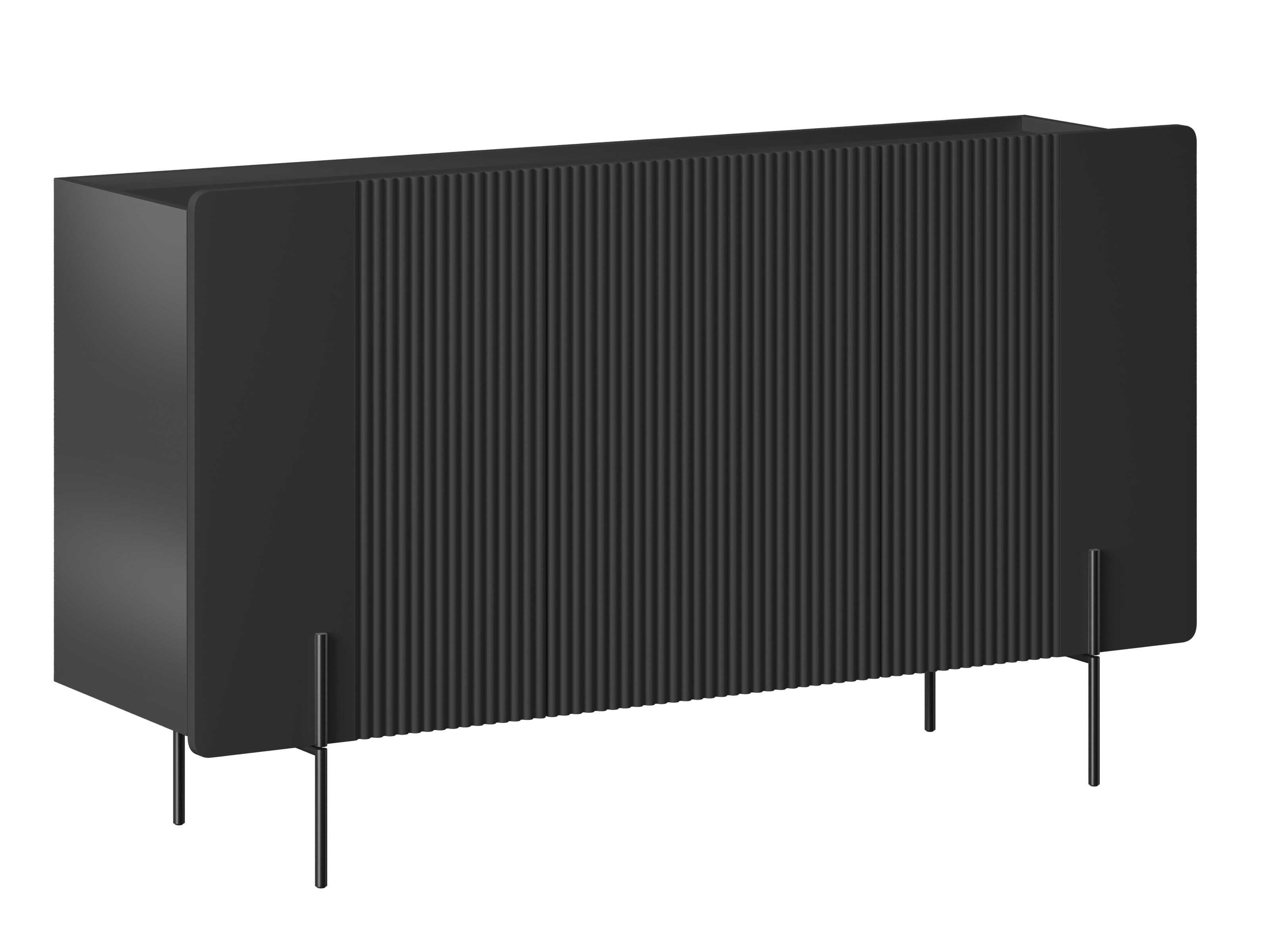 Skapis Etrvero 101 (Melns)