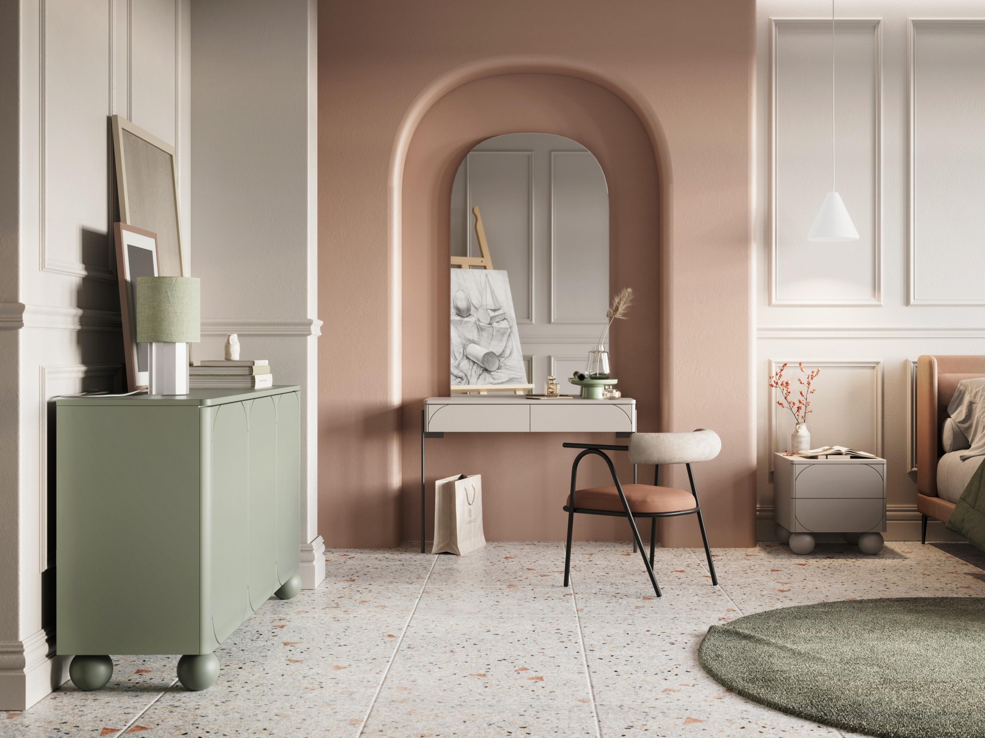 Skapis Vencali 101 (Haki)