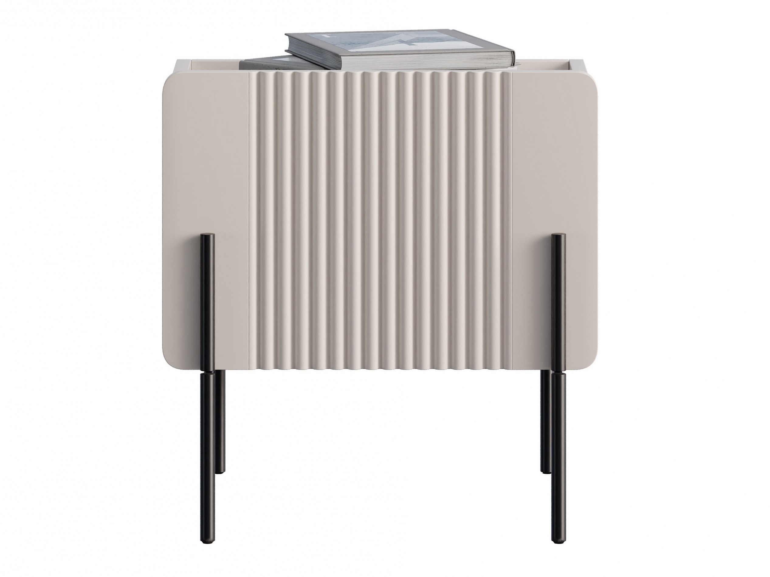 Naktsgaldiņš Etrvero 104 (Kašmirs + Balts marmors)