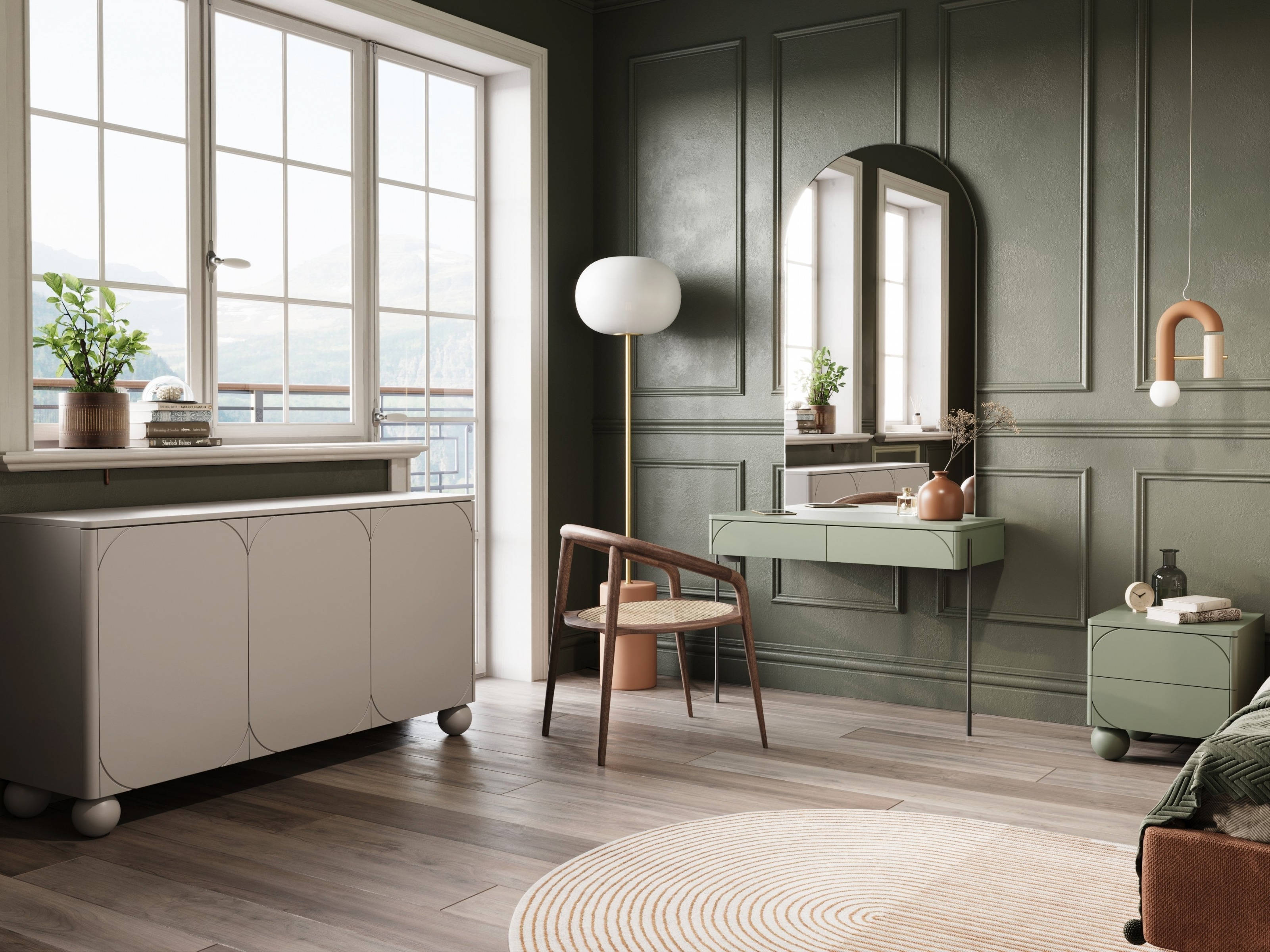 Naktsgaldiņš Vencali 106 (Haki)