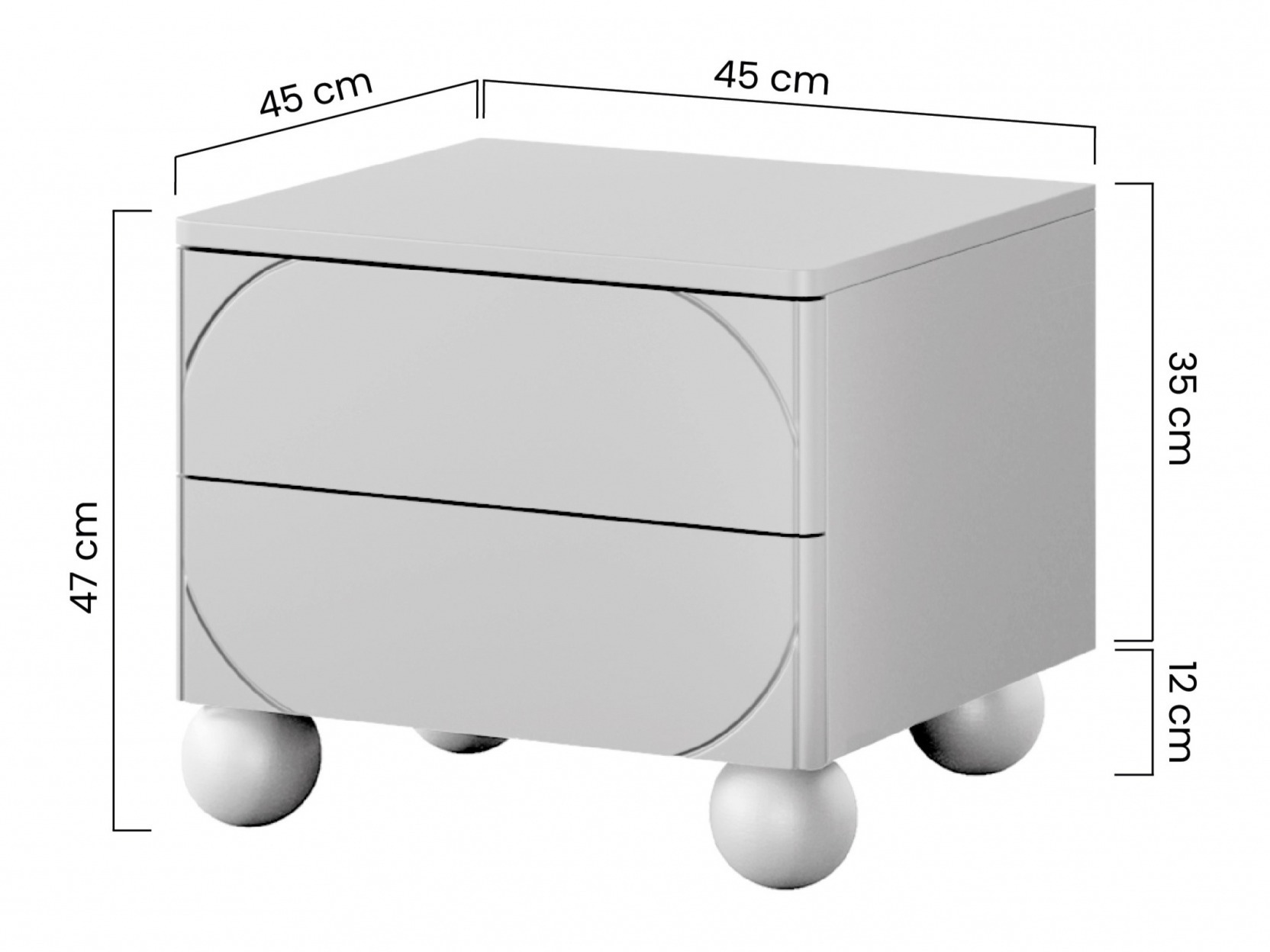 Naktsgaldiņš Vencali 106 (Haki)