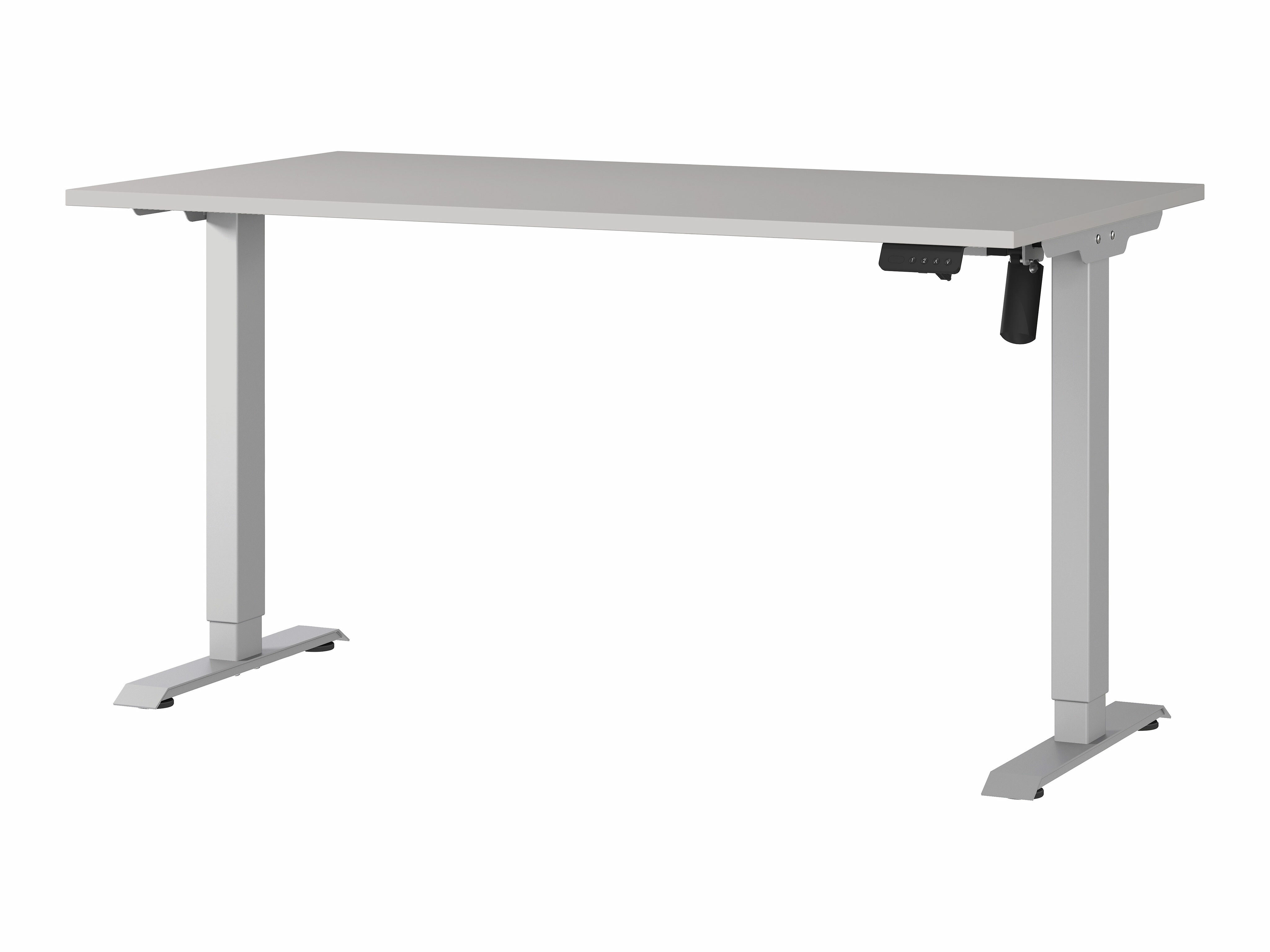 Рабочий стол с регулируемой высотой Lartesi 116 (Кашемир + Серебряный)
