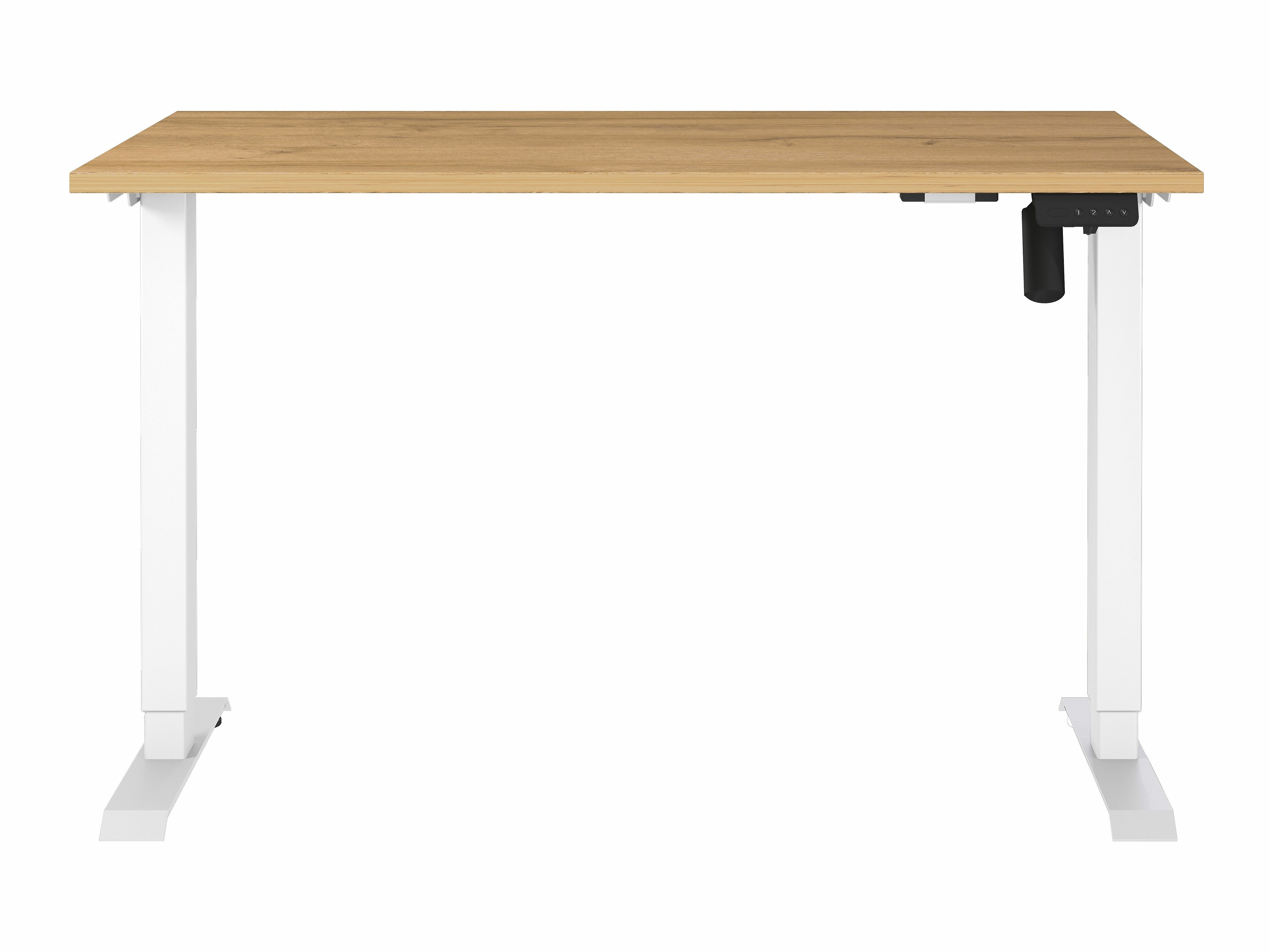 Rakstāmgalds ar regulējamu augstumu Lartesi 115 (Grandson ozols + Balts)