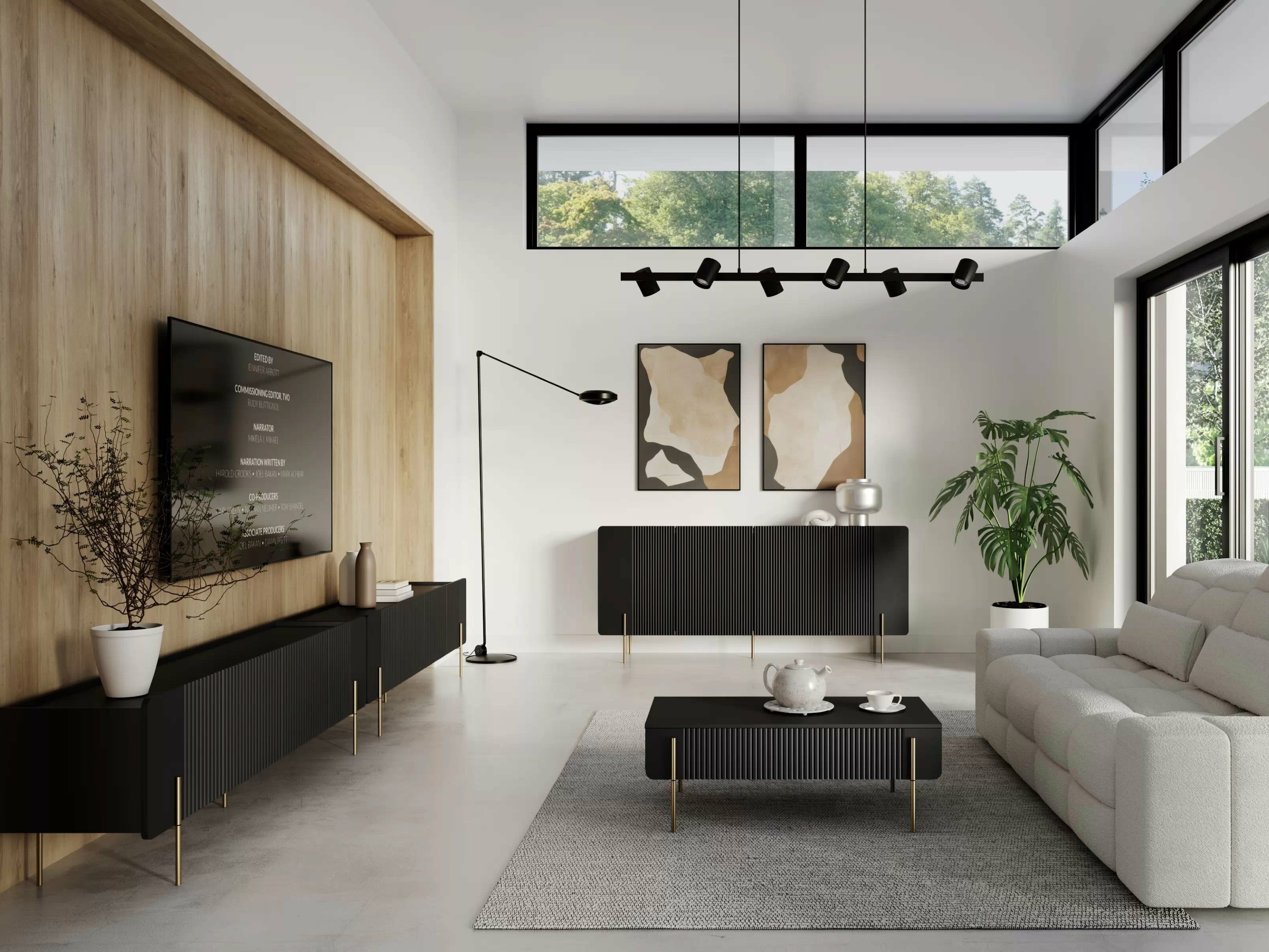 Шкафчик Etrvero 105 (Чёрный)