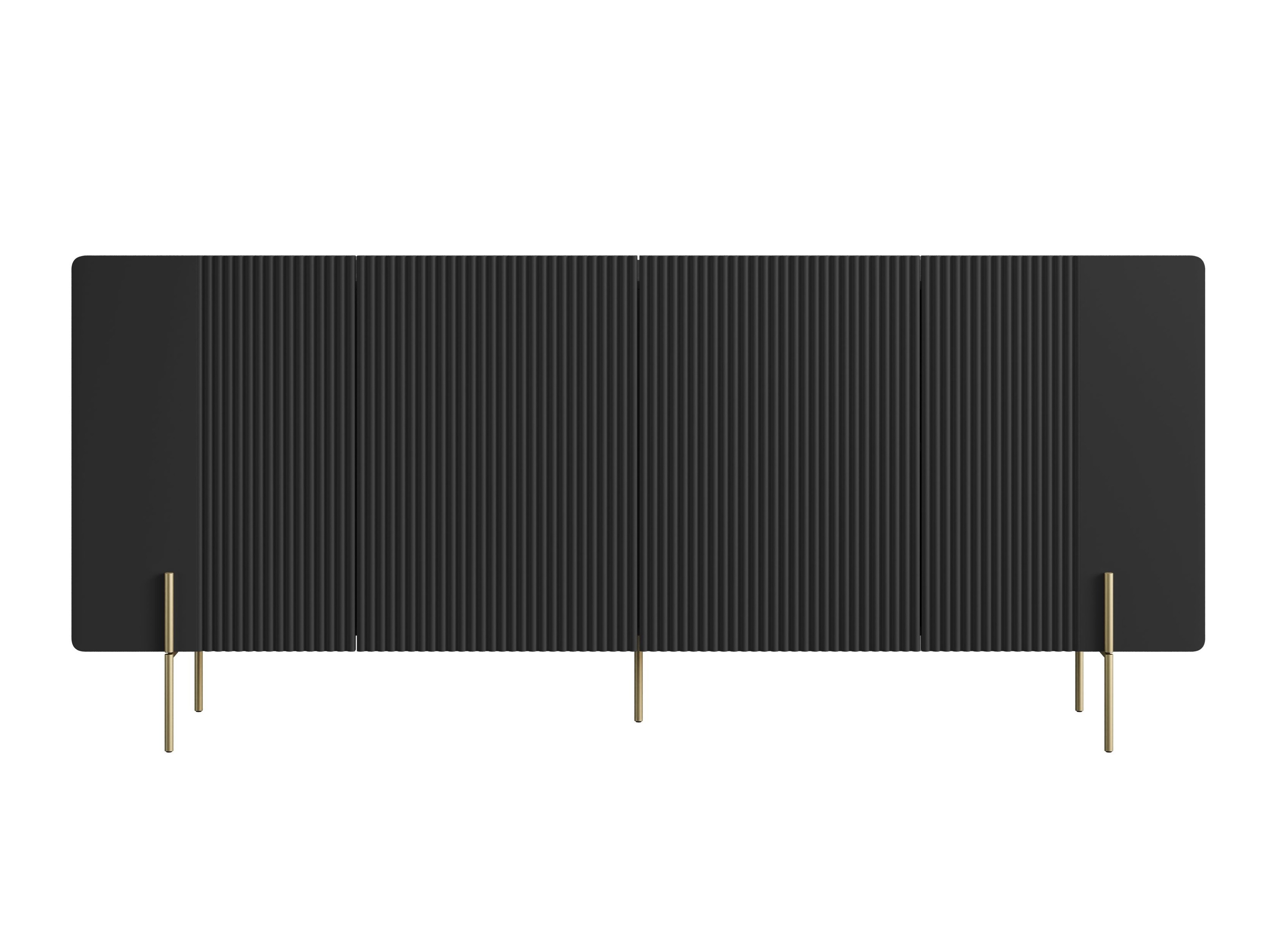 Skapis Etrvero 105 (Melns)