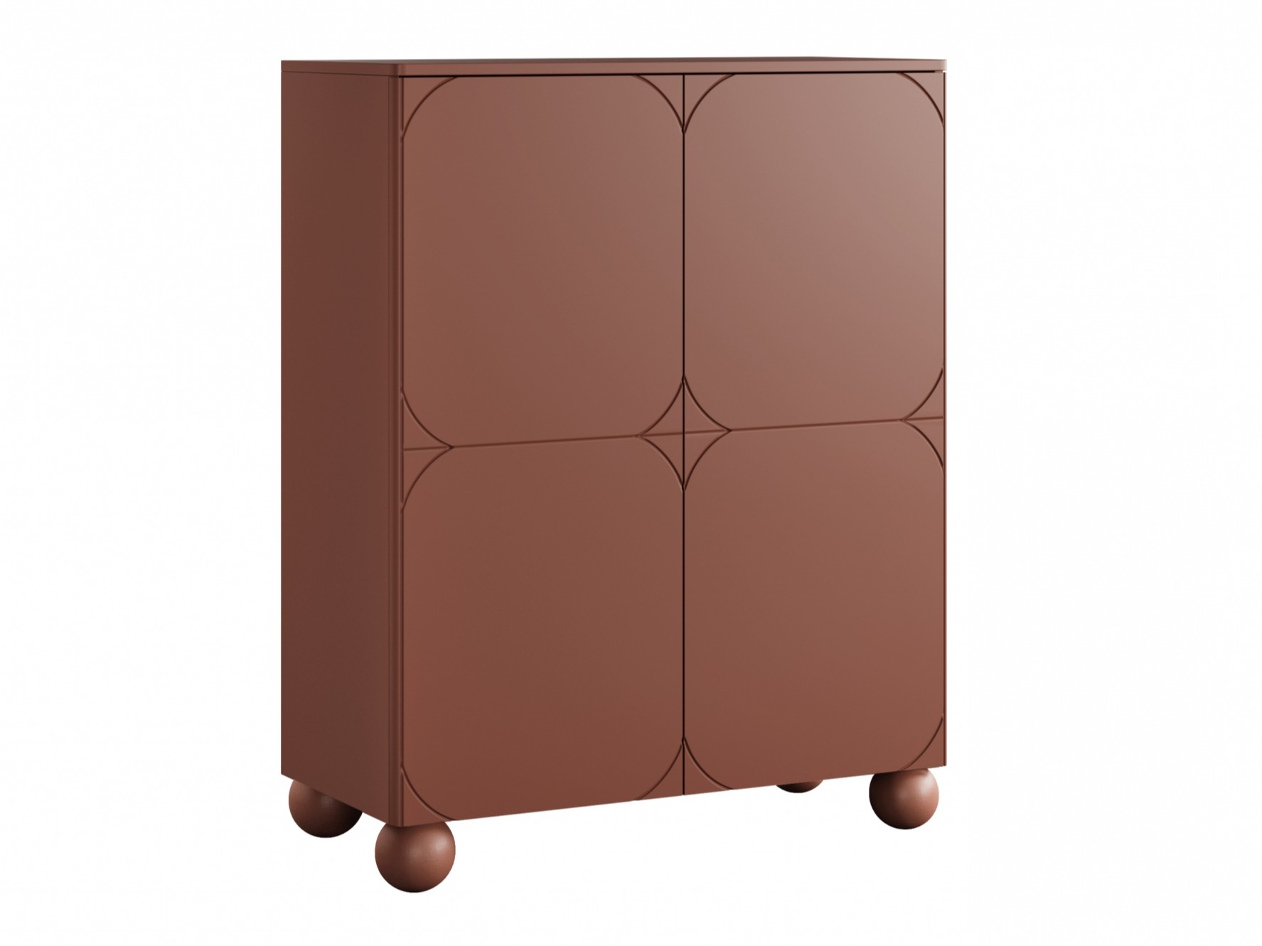 Skapis Vencali 104 (Bordo)