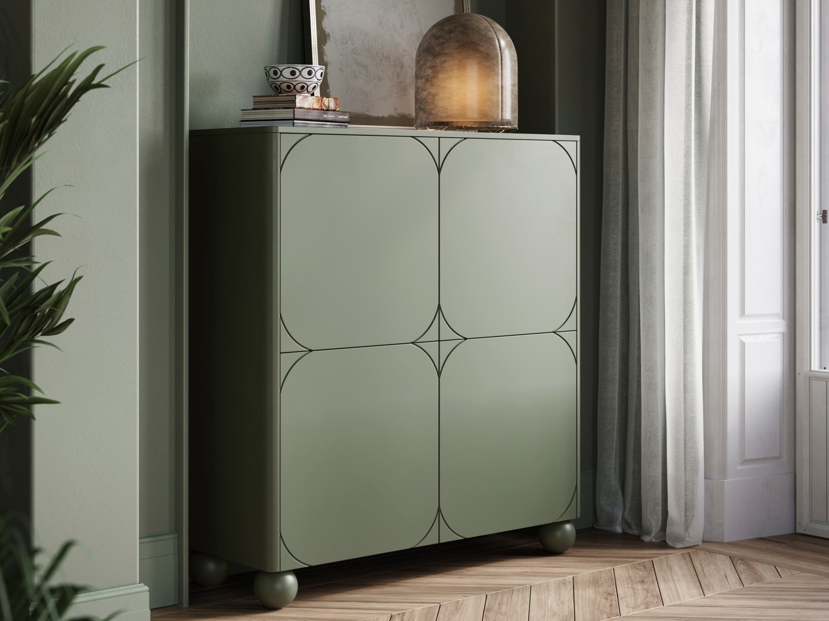 Skapis Vencali 104 (Haki)