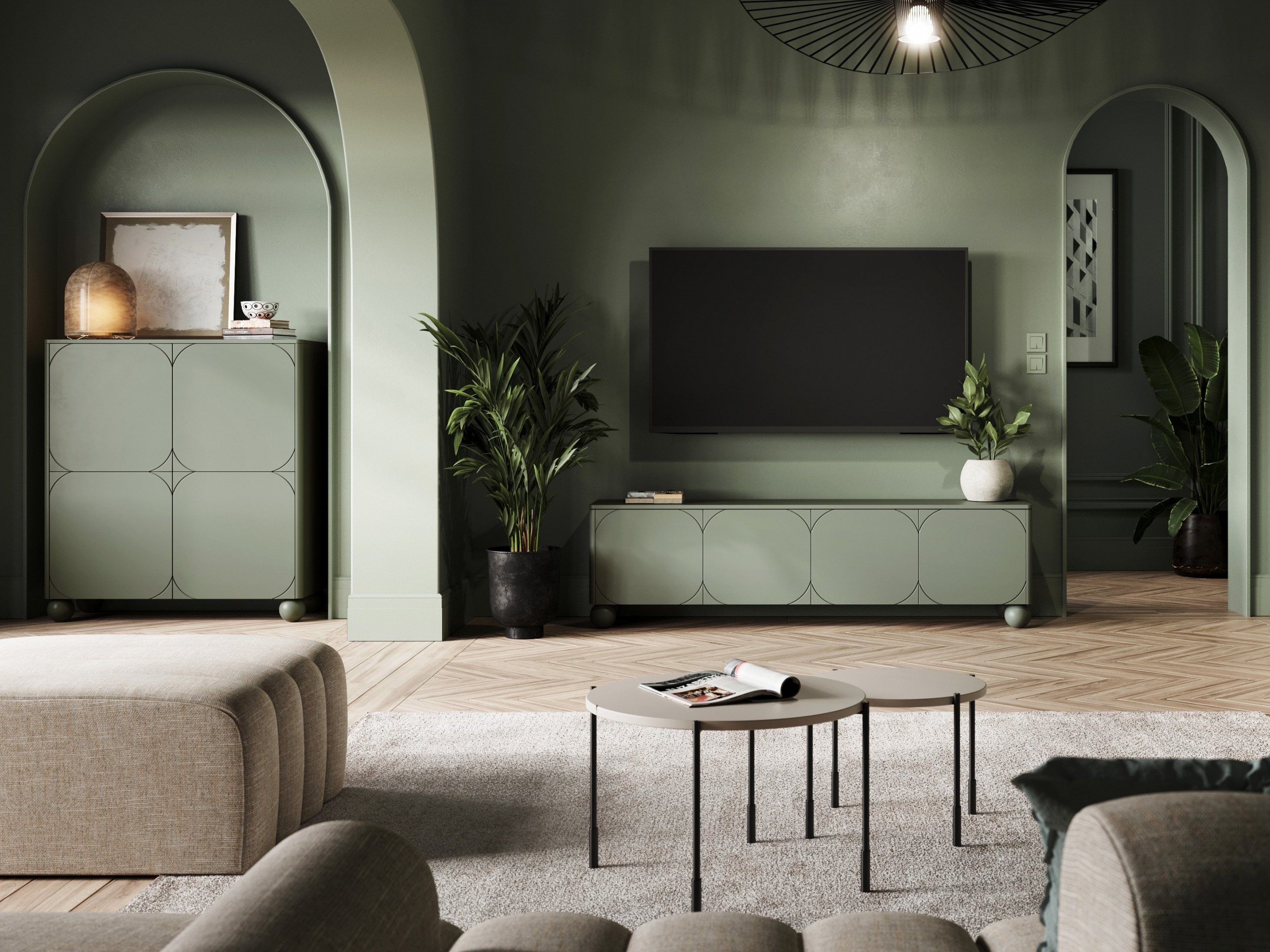 Skapis Vencali 104 (Haki)