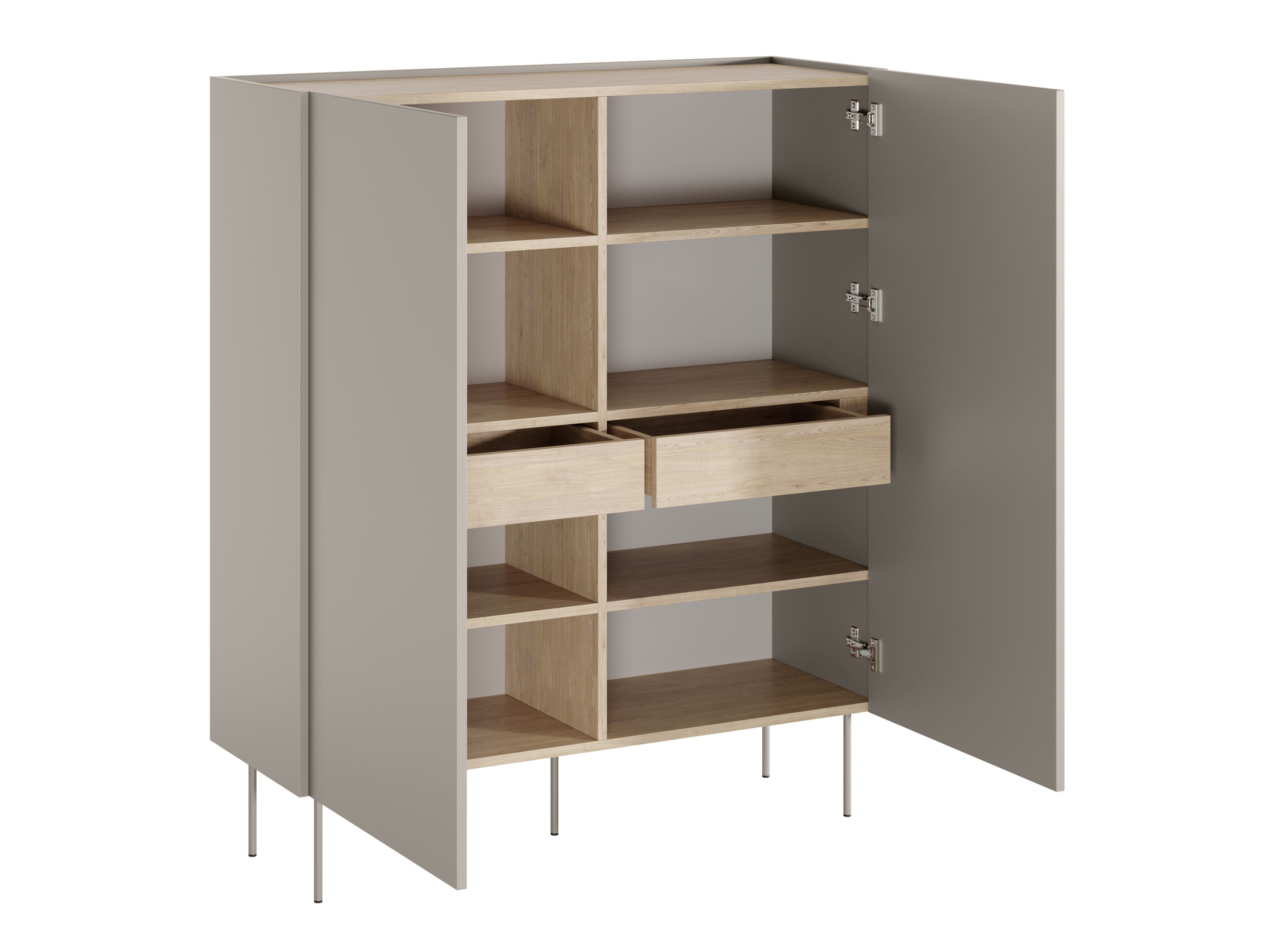 Стеллаж Tivdala 111 (Дуб + Кашемир)