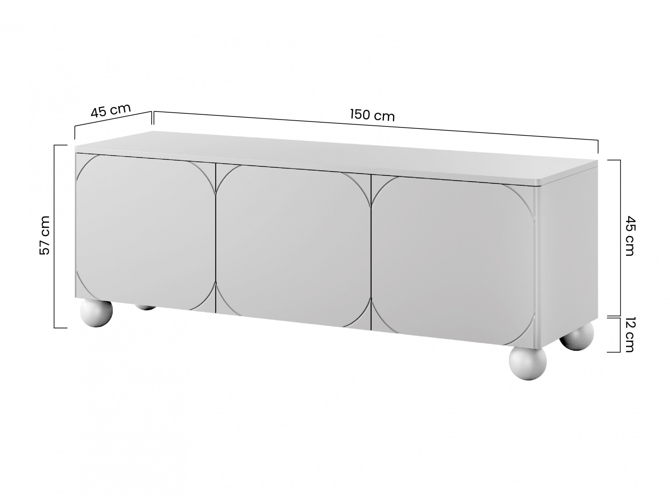 TV galds Vencali 103 (Kašmirs)