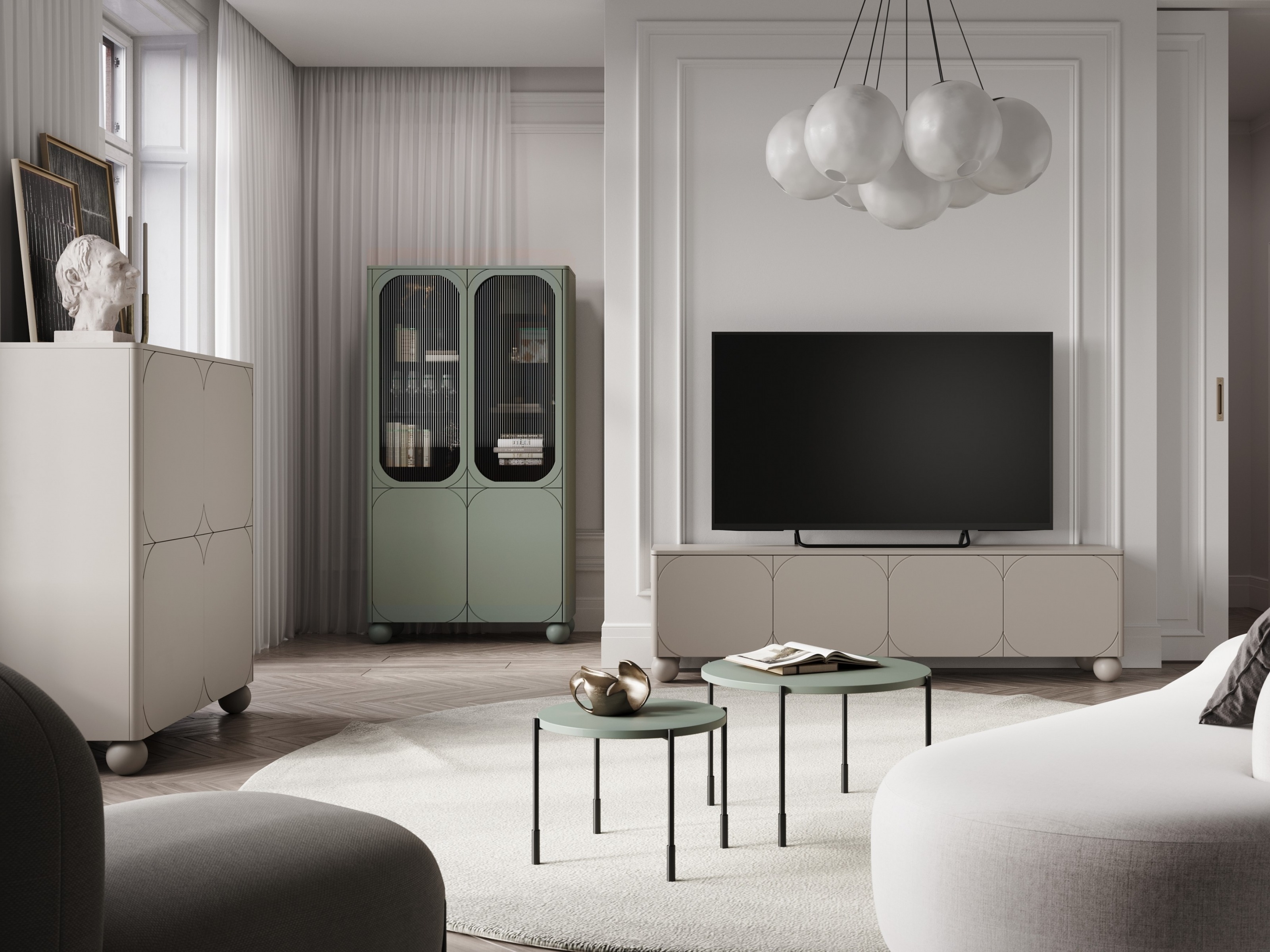 ТВ тумба Vencali 102 (Кашемир)