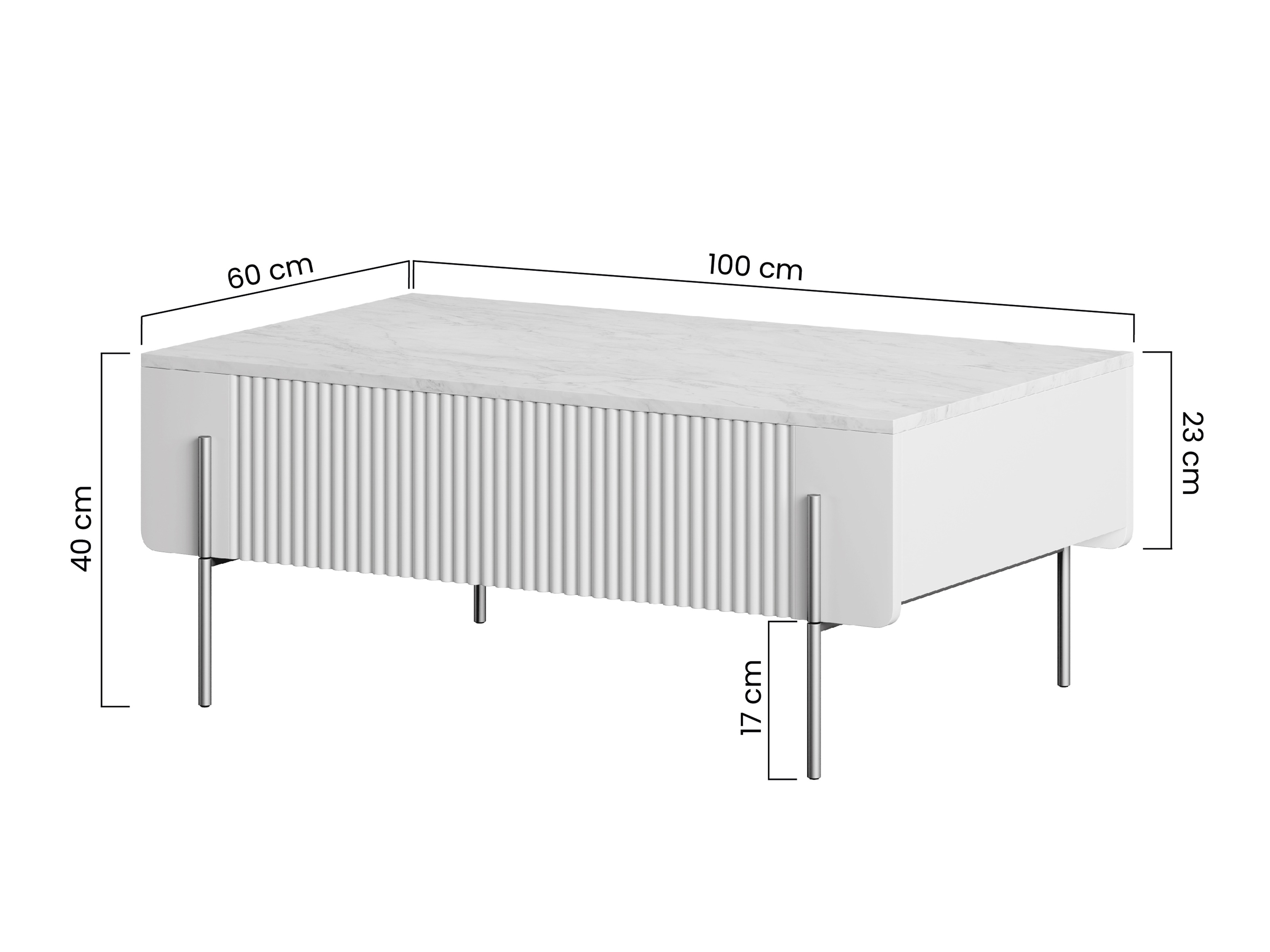 Žurnālu galdiņš Etrvero 106 (Kašmirs)