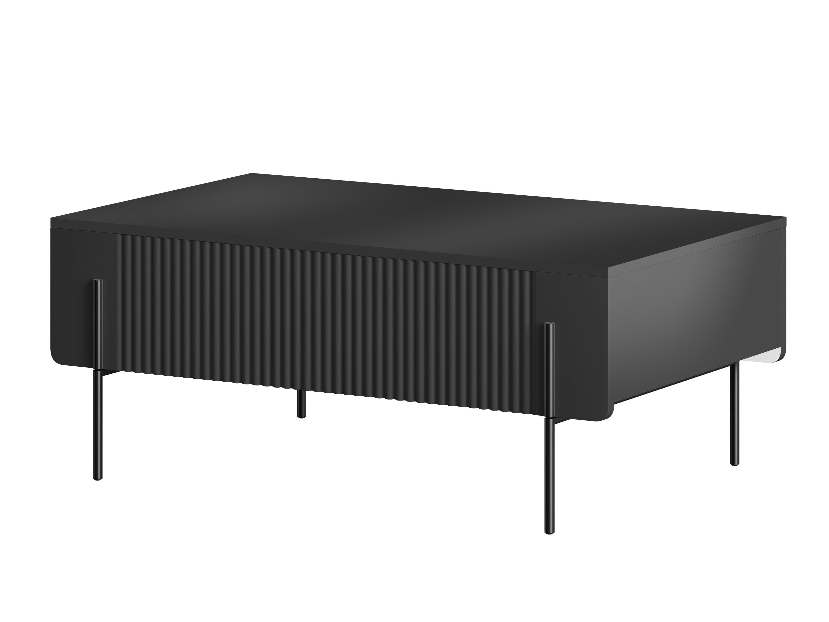 Žurnālu galdiņš Etrvero 106 (Melns)