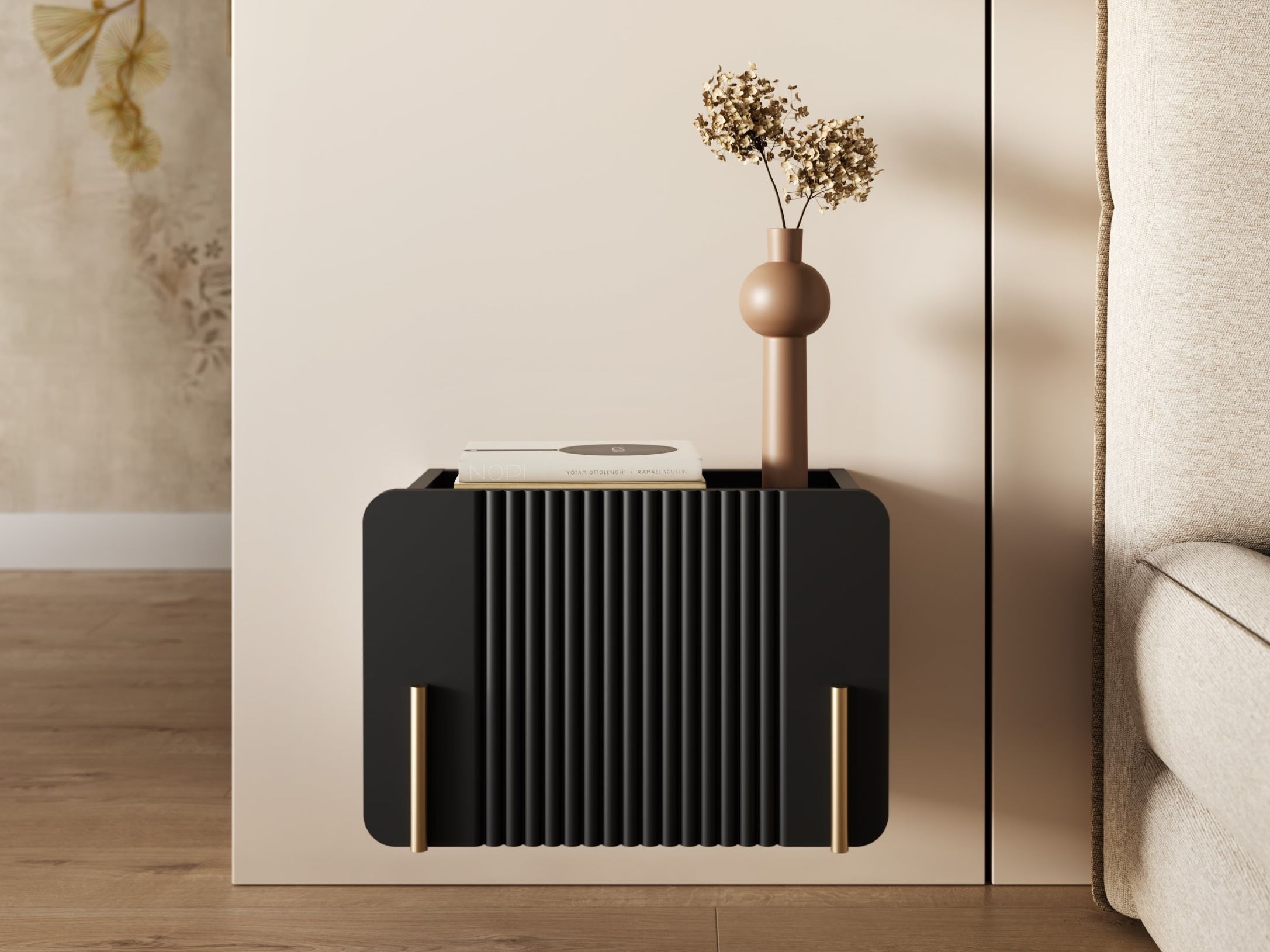 Naktsgaldiņš Etrvero 108 (Melns)