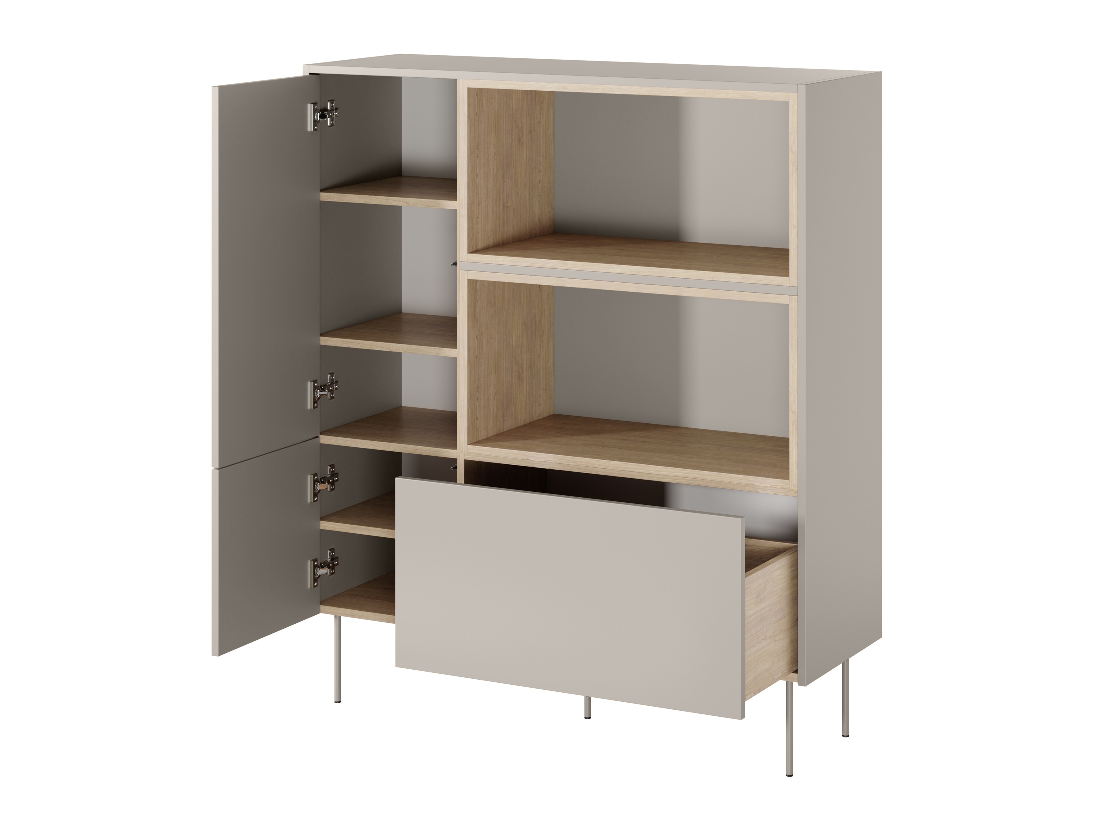 Plaukts Tivdala 112 (Ozols + Kašmirs)