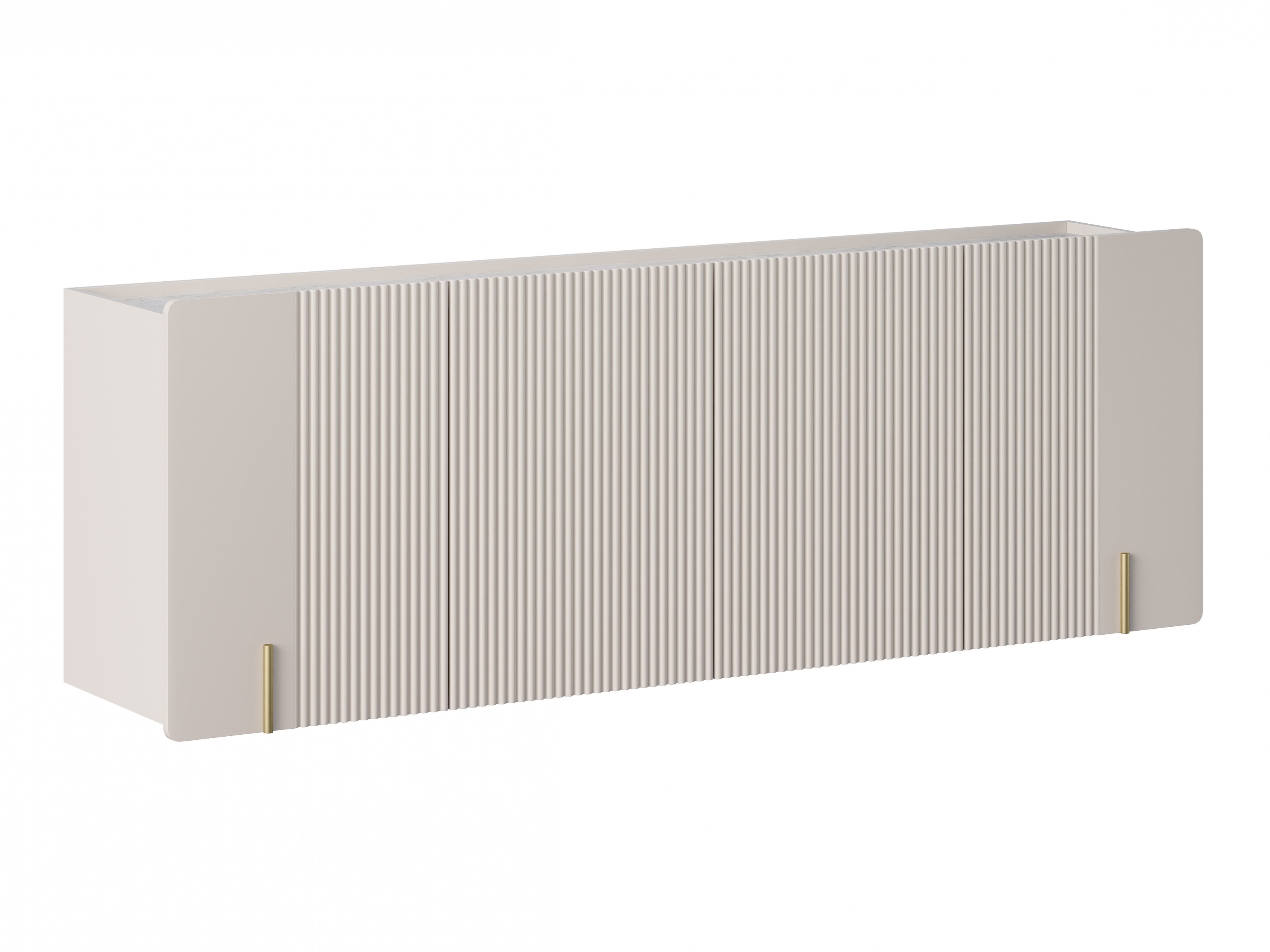 Шкафчик Etrvero 110 (Кашемир + Белый мрамор)