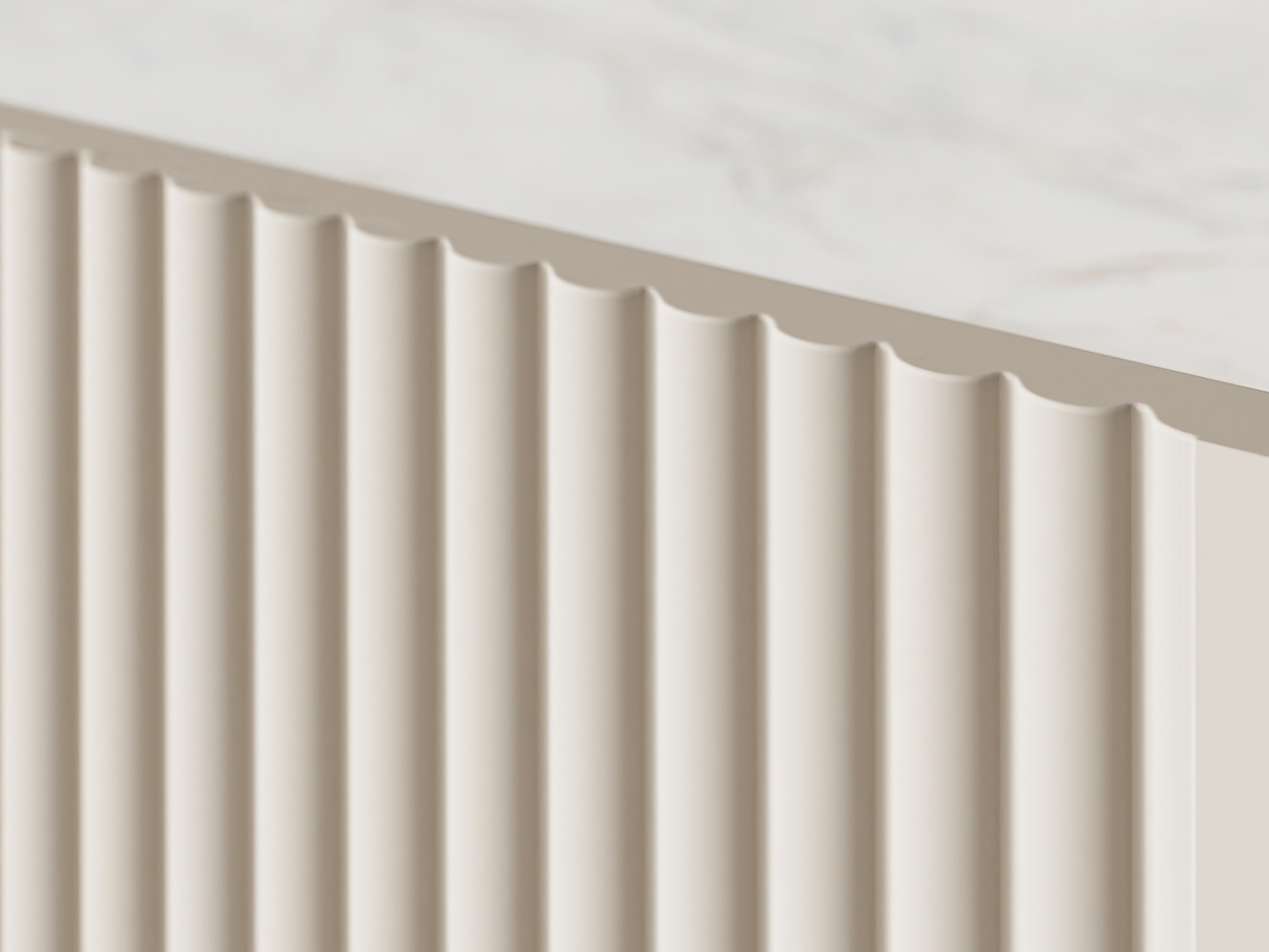 Шкафчик Etrvero 110 (Кашемир + Белый мрамор)