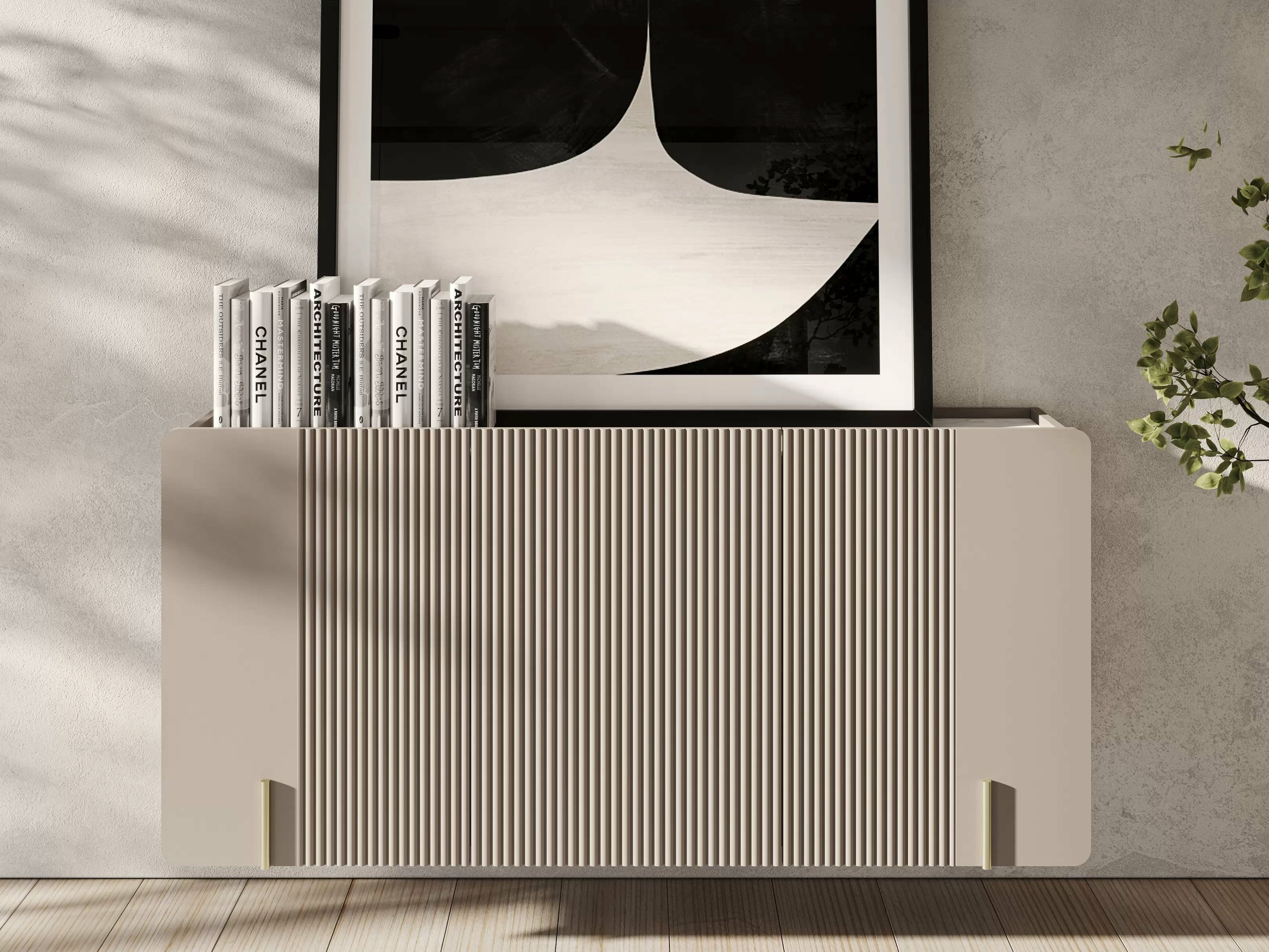 Шкафчик Etrvero 111 (Кашемир + Белый мрамор)