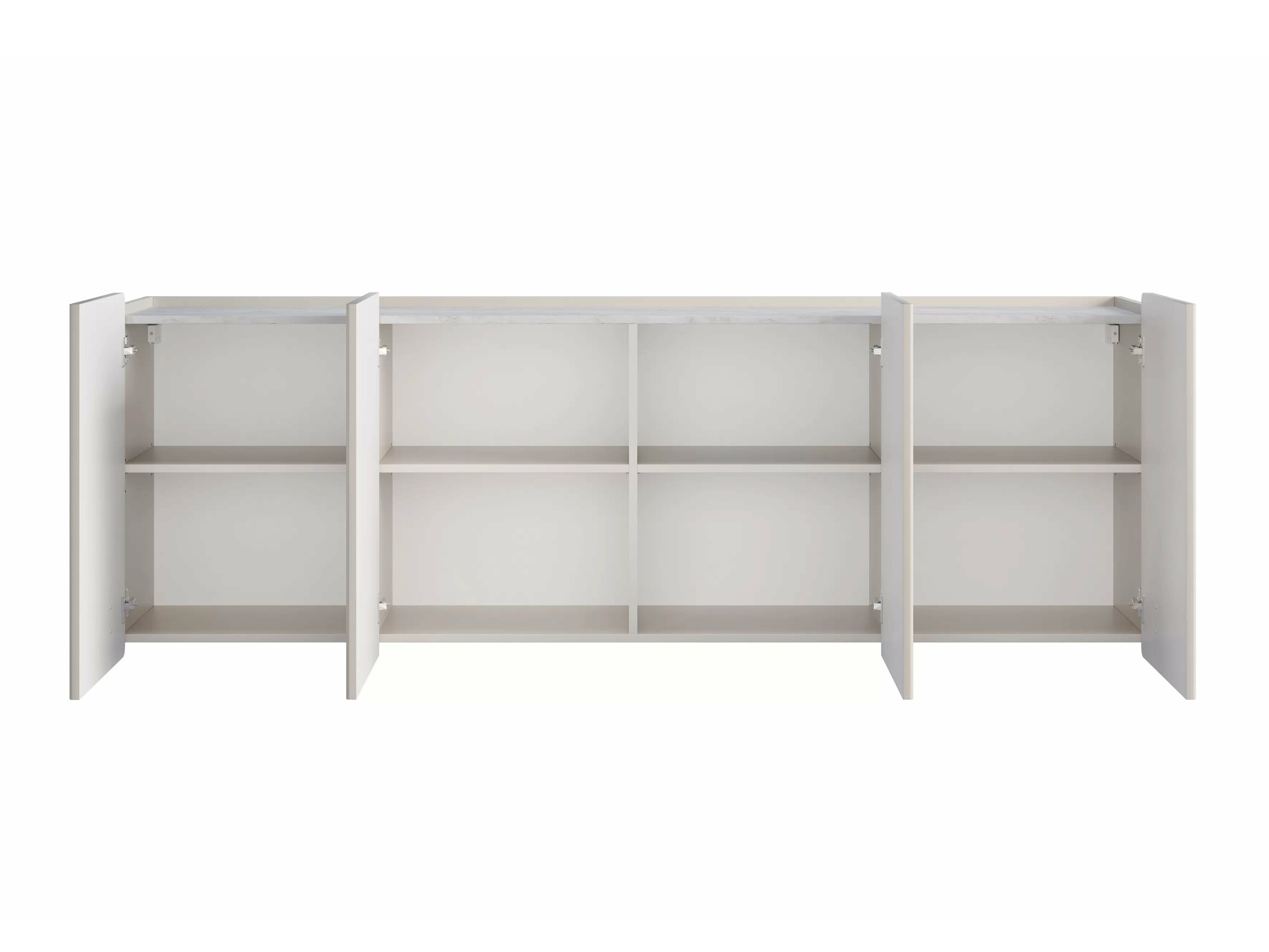 Skapis Etrvero 110 (Kašmirs + Balts marmors)