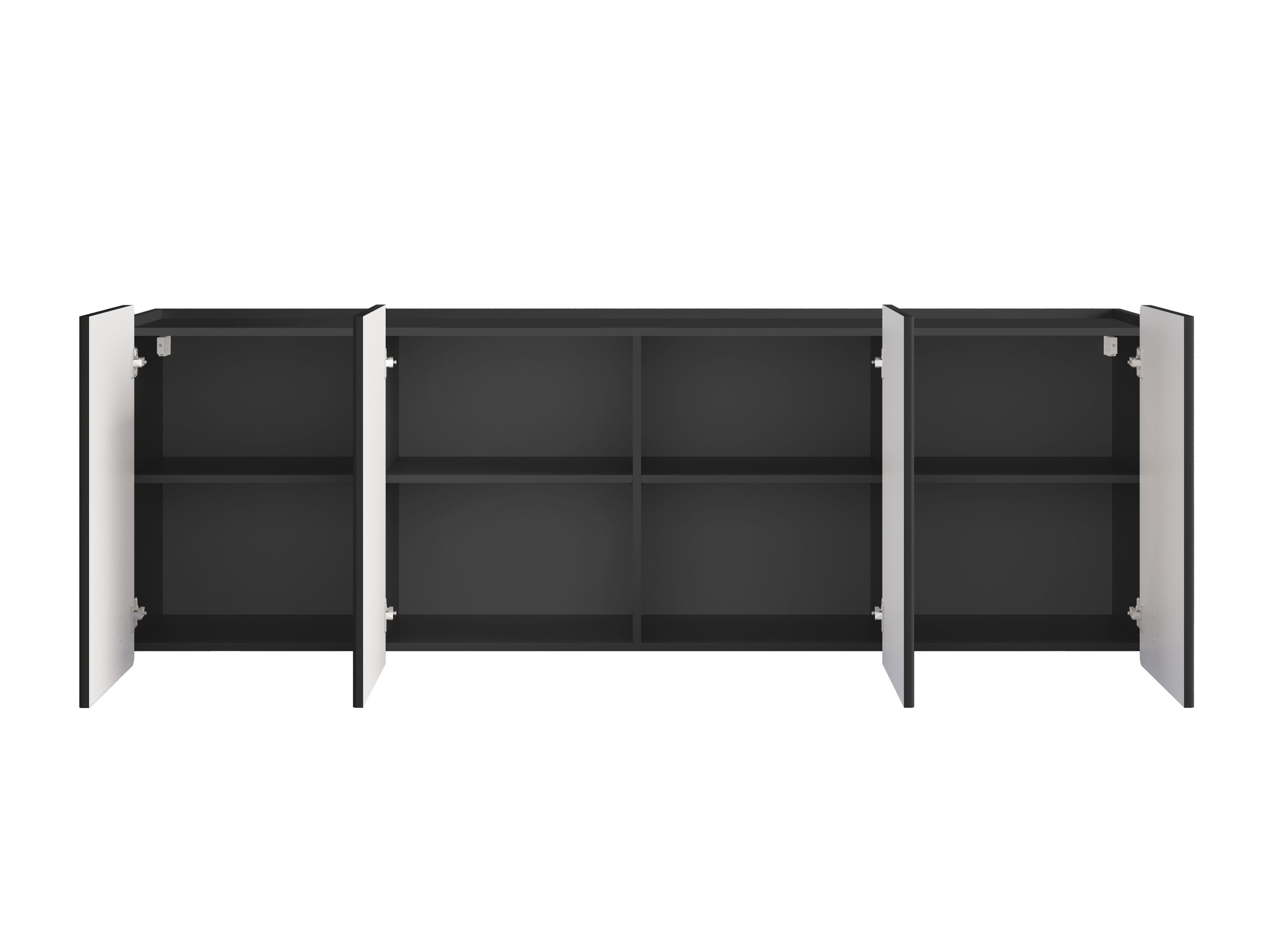 Skapis Etrvero 110 (Melns)