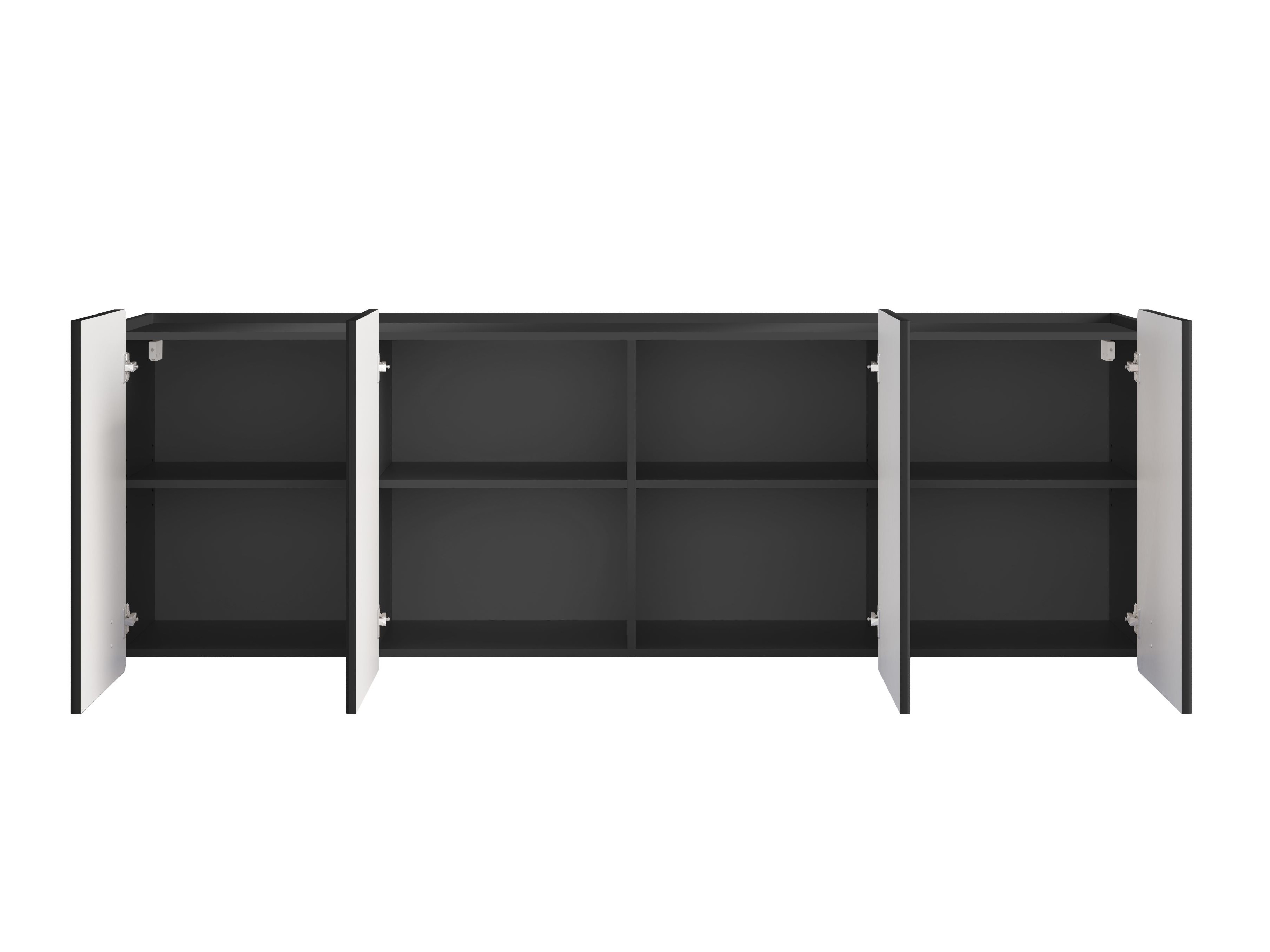 Skapis Etrvero 110 (Melns)