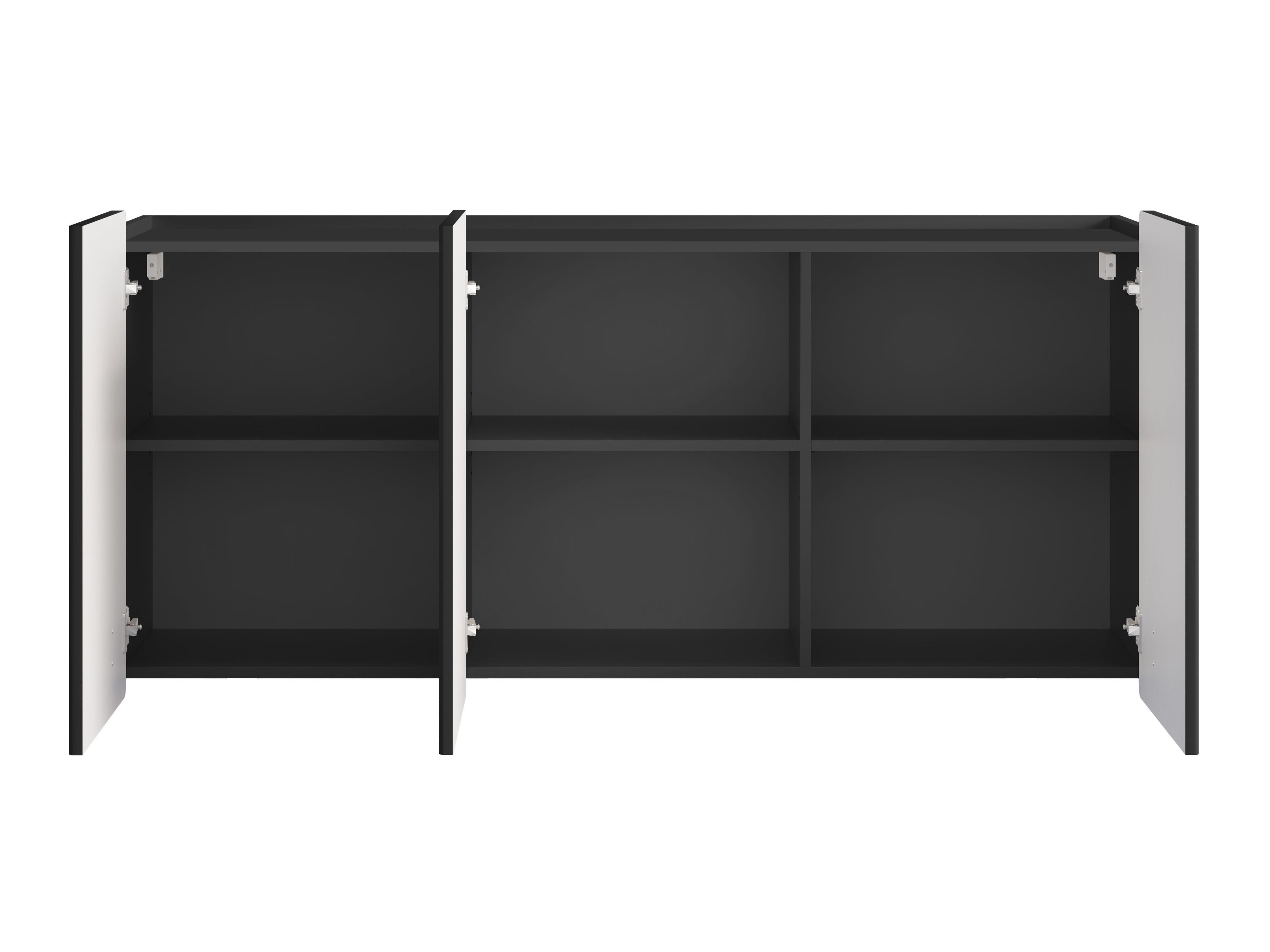 Skapis Etrvero 111 (Melns)