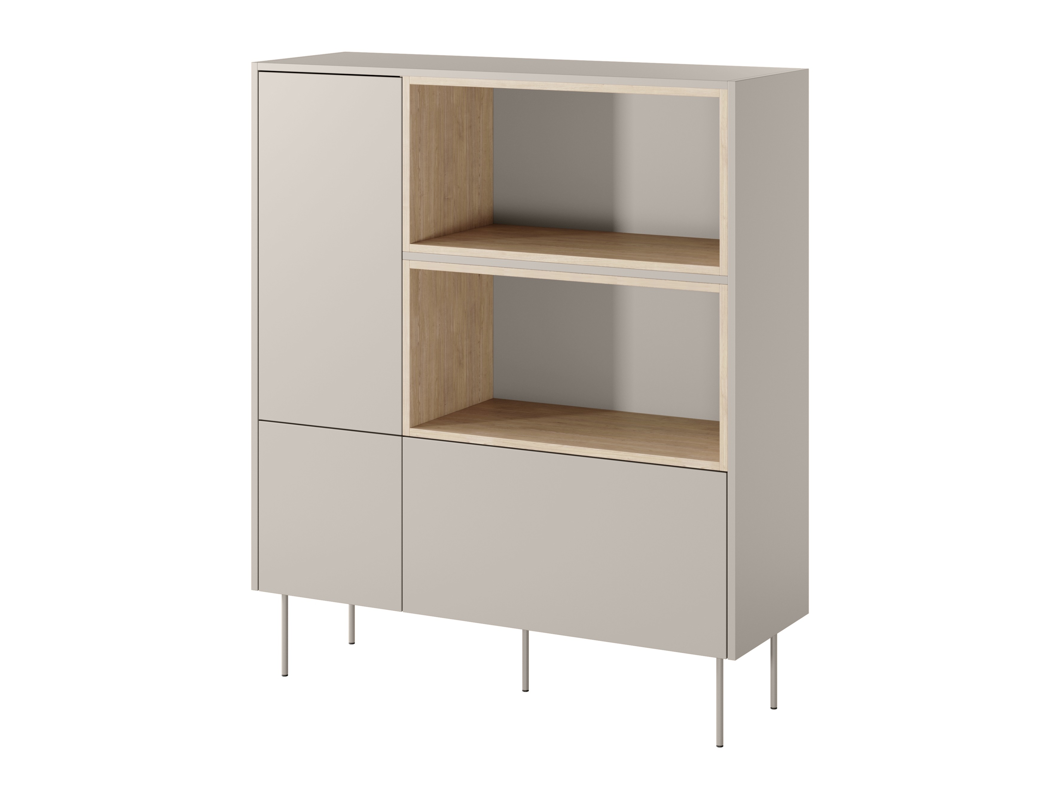Стеллаж Tivdala 112 (Дуб + Кашемир)