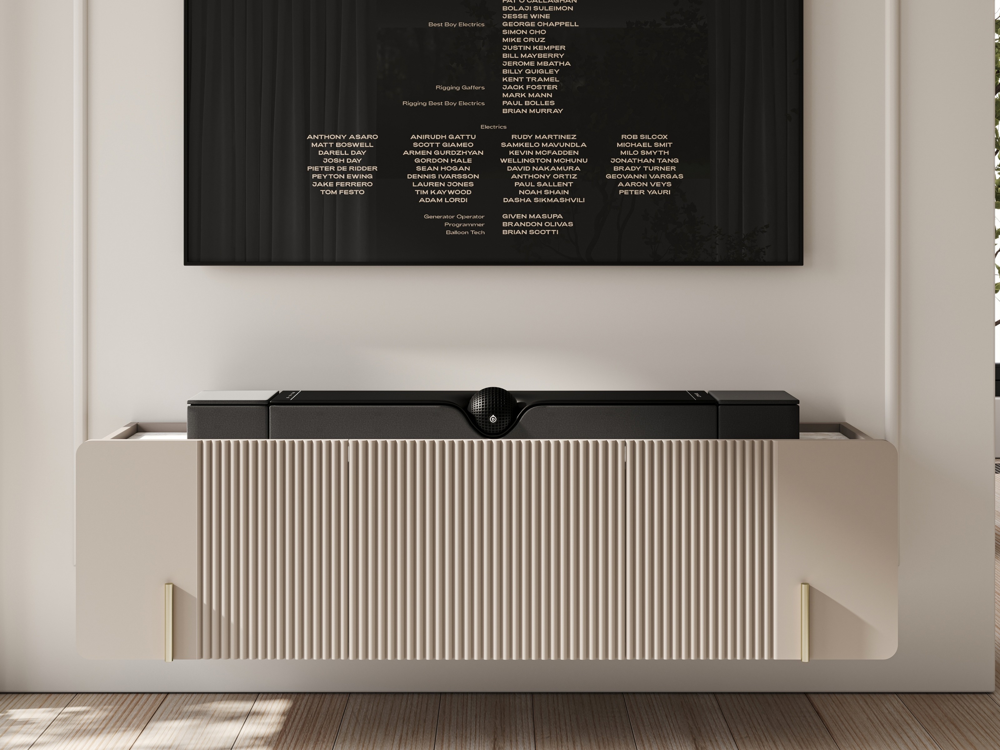 TV galds Etrvero 112 (Kašmirs + Balts marmors)