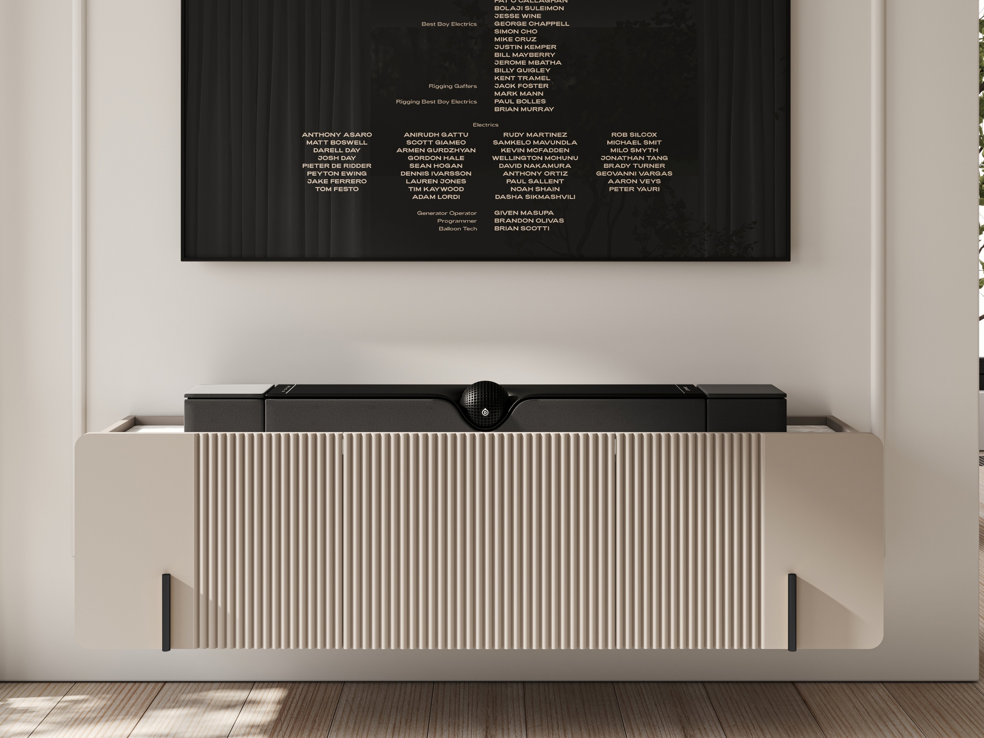 TV galds Etrvero 112 (Kašmirs + Balts marmors)