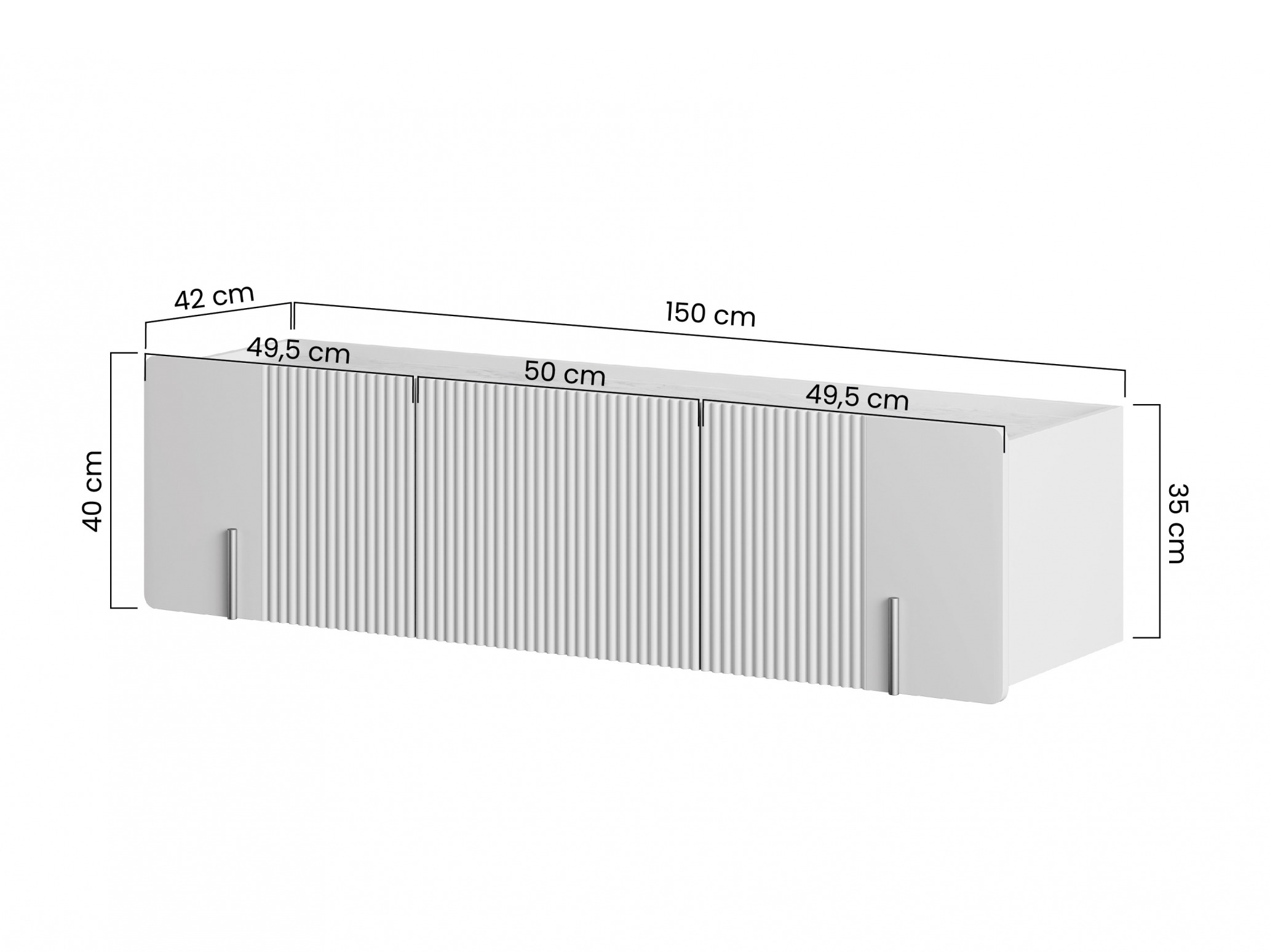 TV galds Etrvero 112 (Melns)