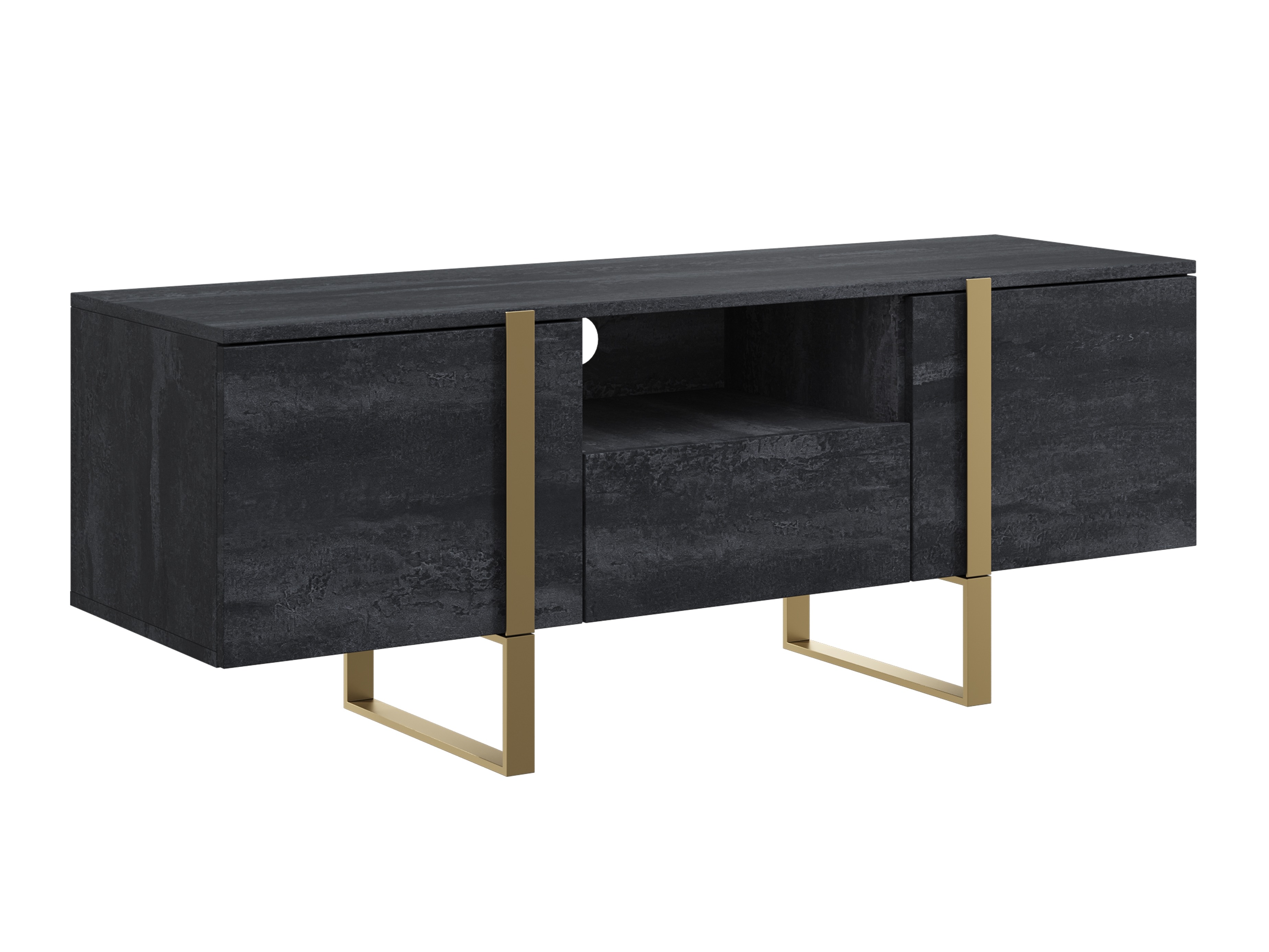 TV galds Lortesu 101 (Melns)