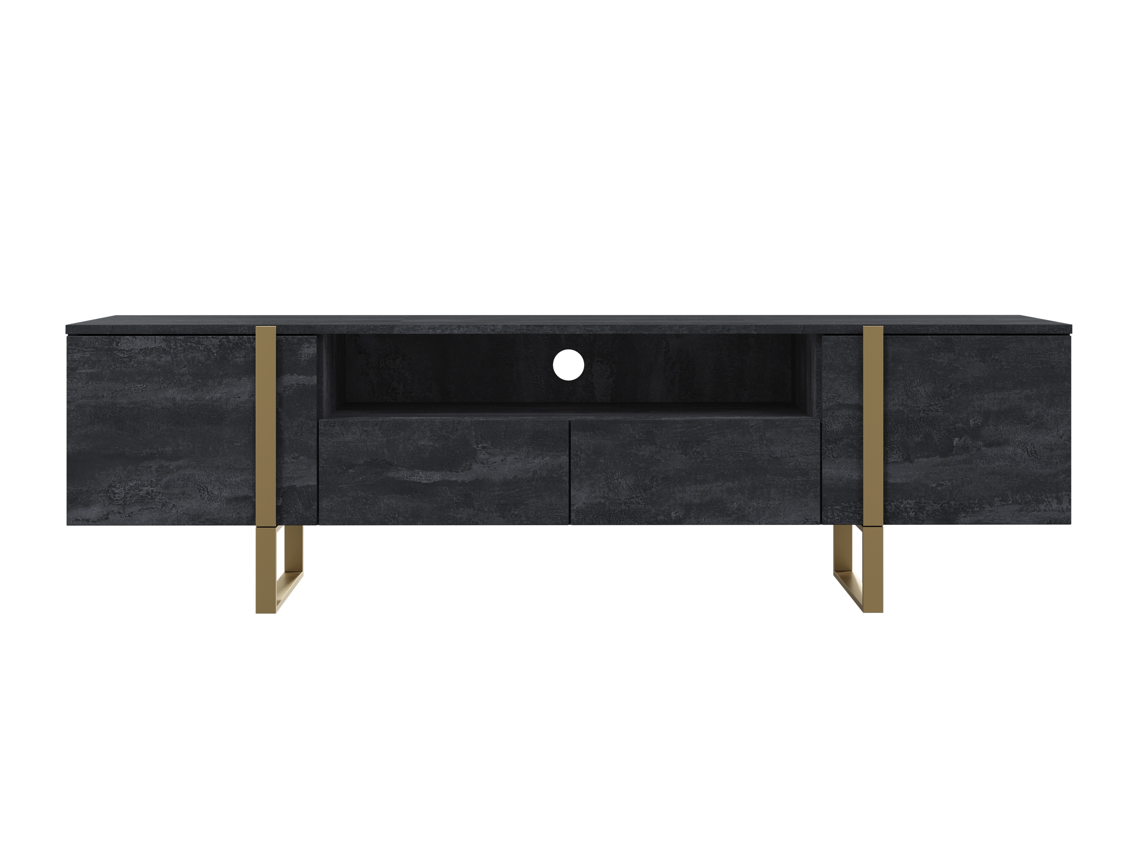 TV galds Lortesu 102 (Melns)