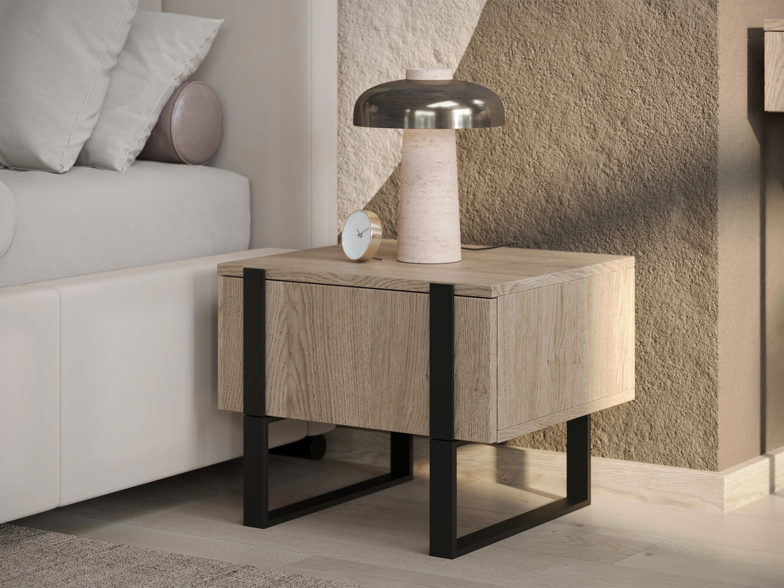 Naktsgaldiņu komplekts Lortesu 108 (Ozols)