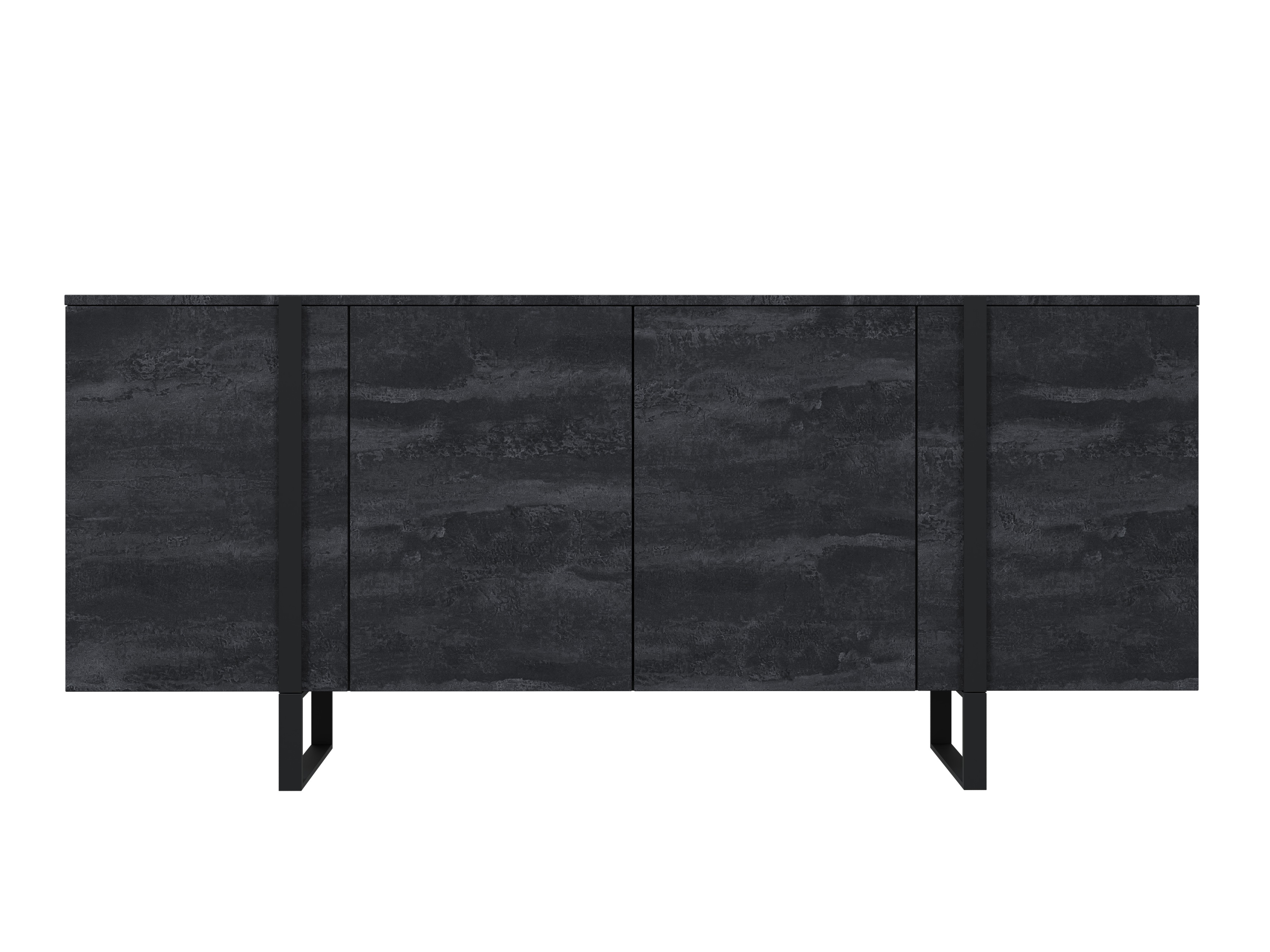 Skapis Lortesu 106 (Melns)