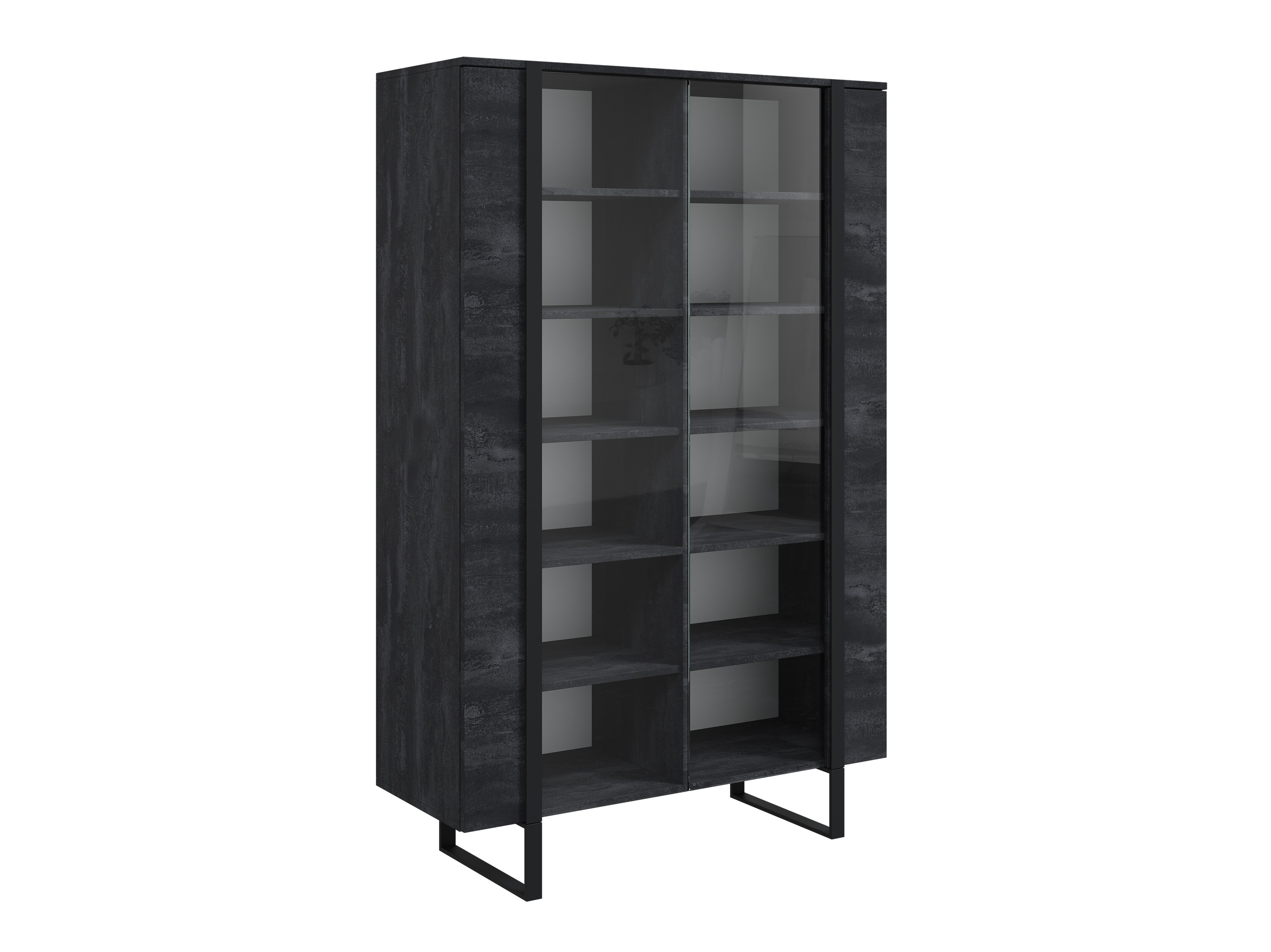 Стеллаж Lortesu 107 (Чёрный)