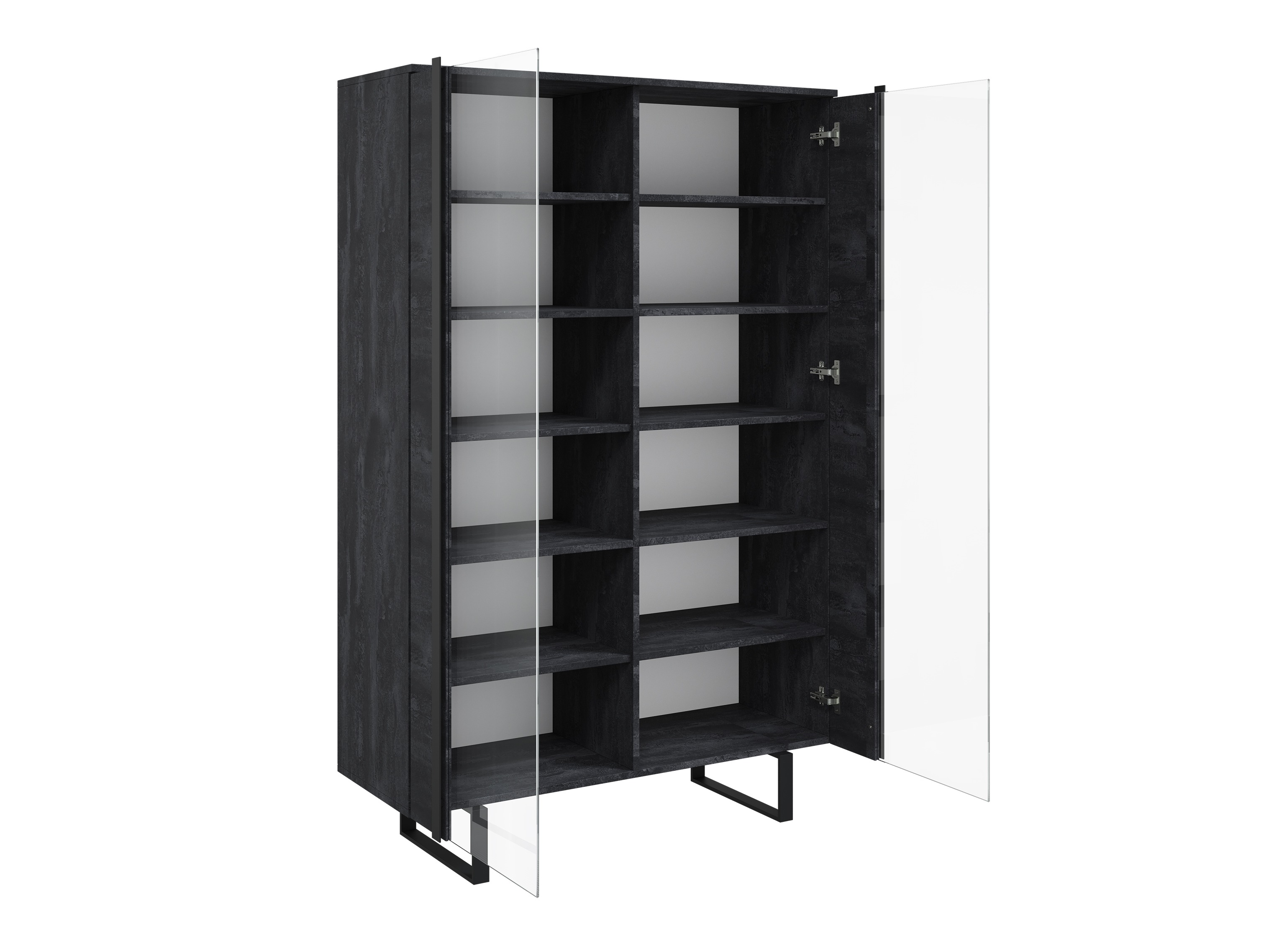 Стеллаж Lortesu 107 (Чёрный)