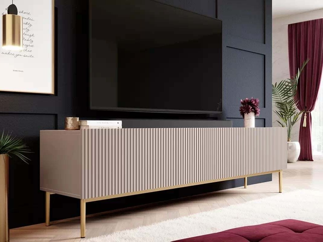 TV galds Melfelu 103 (Tumši rozā)