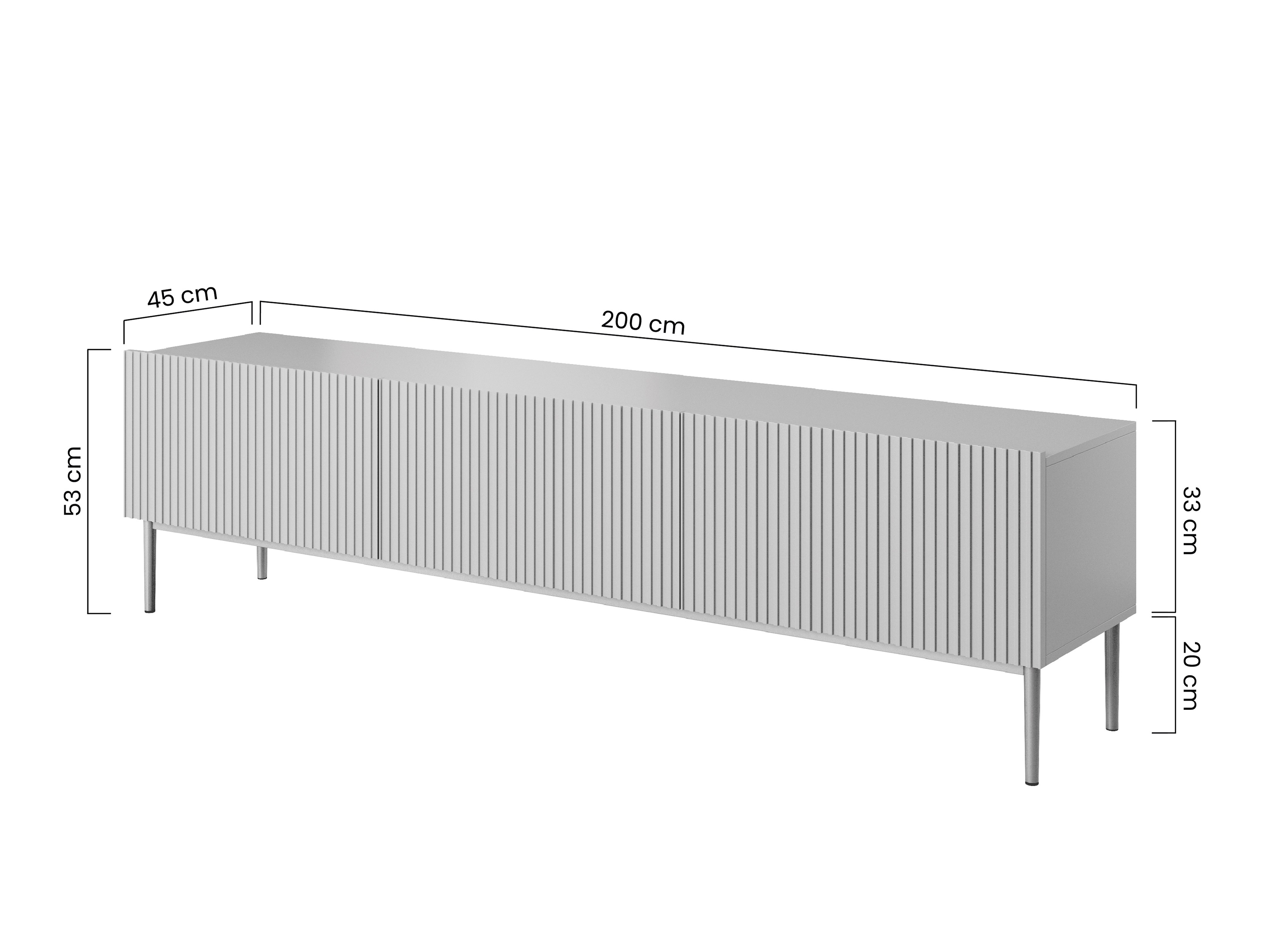 ТВ тумба Melfelu 103 (Розовый)