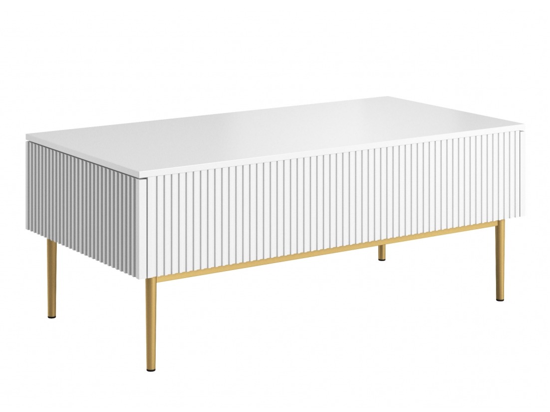 Žurnālu galdiņš Melfelu 100 (Balts)