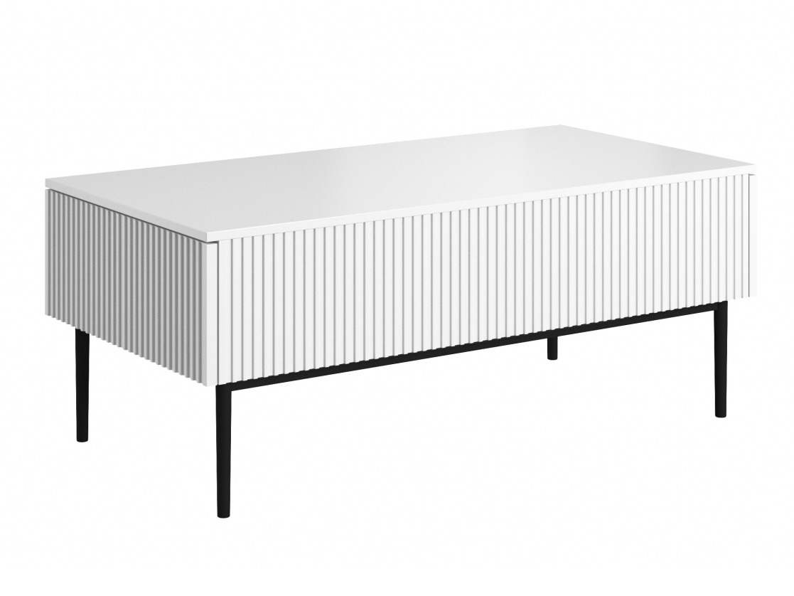 Žurnālu galdiņš Melfelu 100 (Balts)